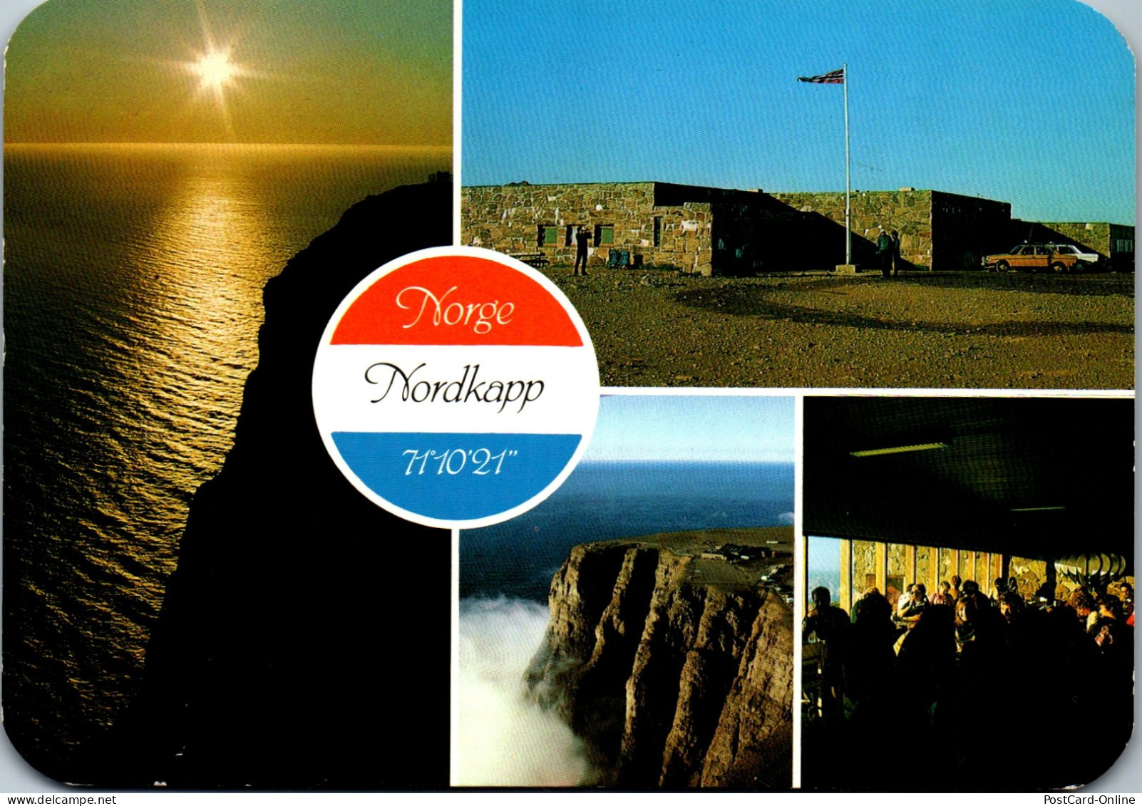 50794 - Norwegen - Nordkapp , Mehrbildkarte - Gelaufen 1984 - Norway