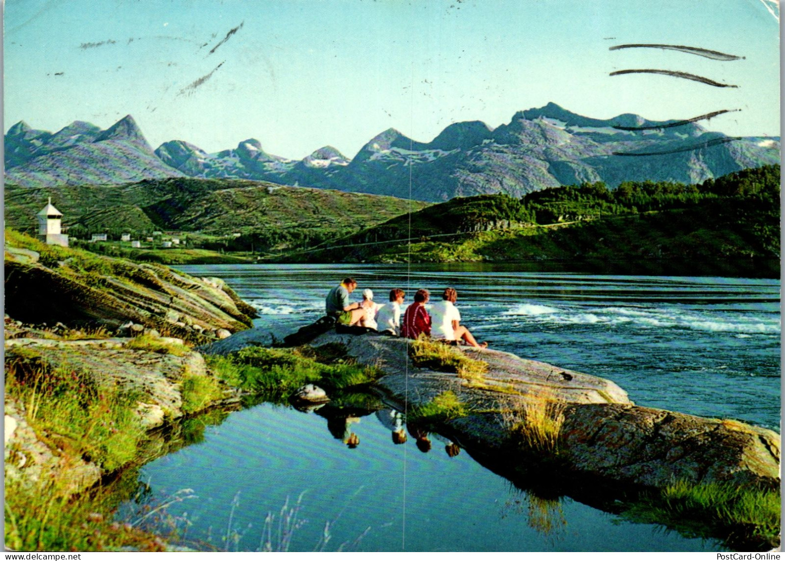 50788 - Norwegen - Malstrom , Rorvasstindene - Gelaufen 1972 - Norvegia