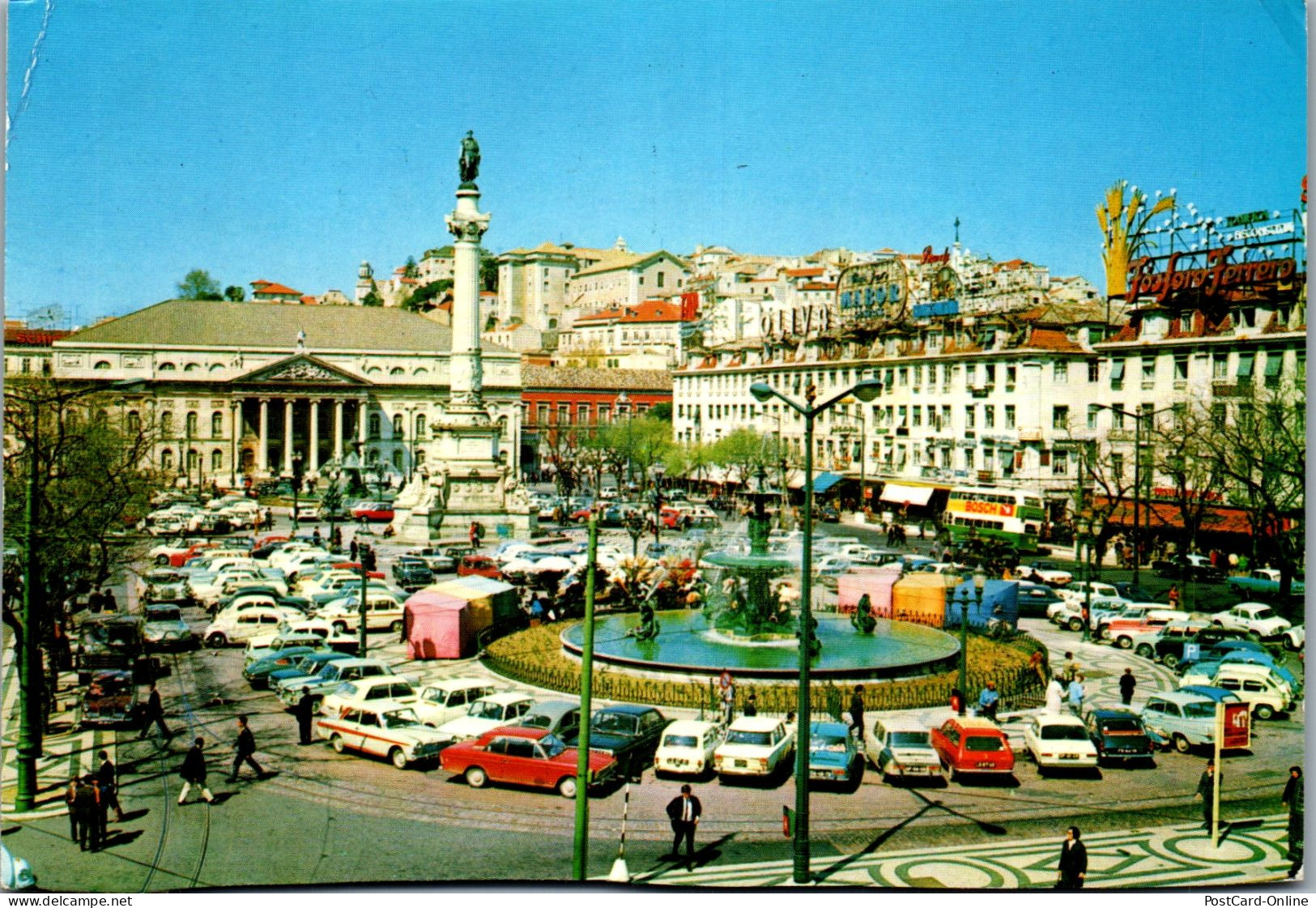 50775 - Portugal - Lisboa , Rossio - Gelaufen 1980 - Lisboa