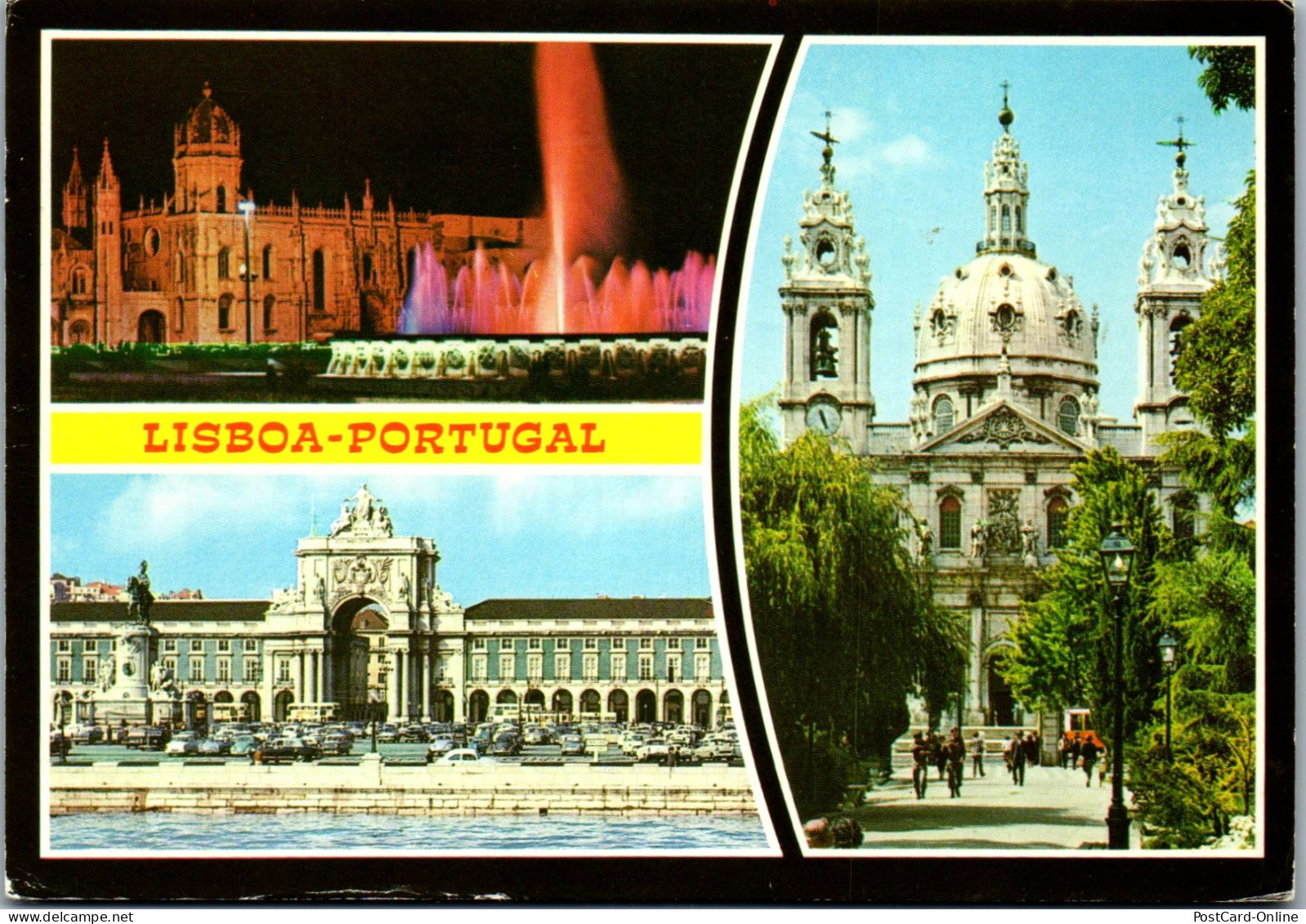 50778 - Portugal - Lisboa , Mehrbildkarte - Gelaufen 1980 - Lisboa