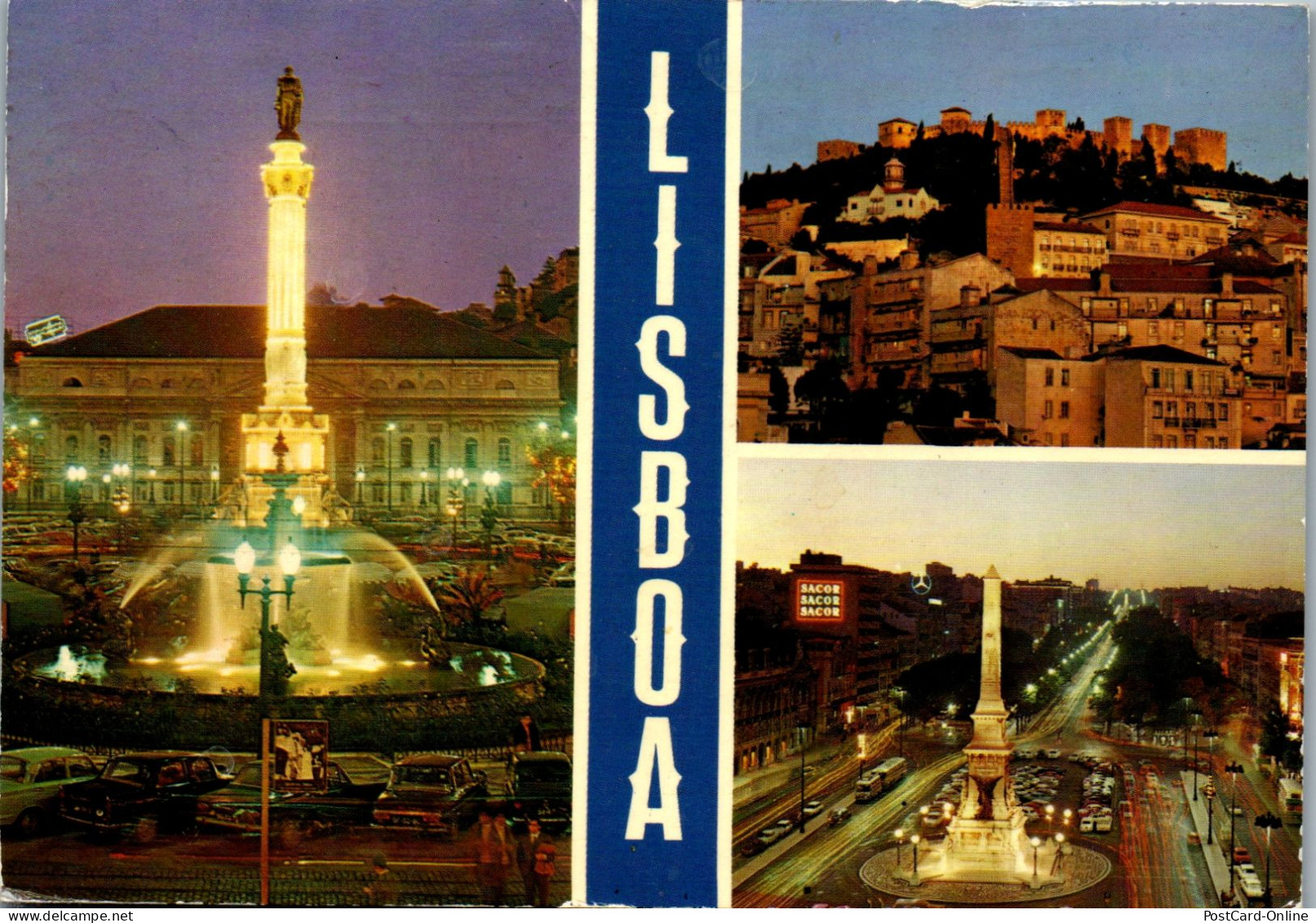 50771 - Portugal - Lisboa , Mehrbildkarte - Gelaufen  - Lisboa