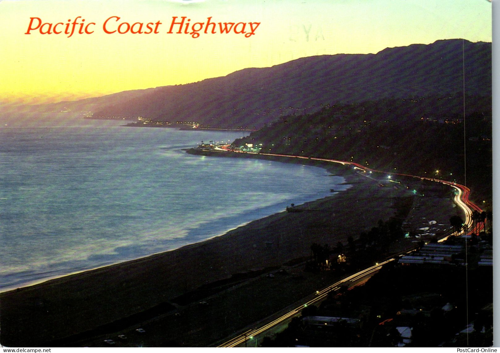 50756 - USA - California , Pacific Coast Highway - Gelaufen 1993 - Altri & Non Classificati