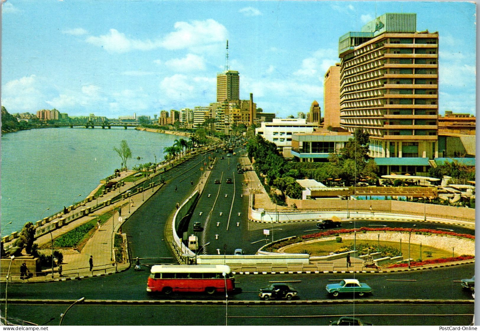 50747 - Ägypten - Kairo , Cairo , Nile Hilton Hotel - Gelaufen  - Kairo