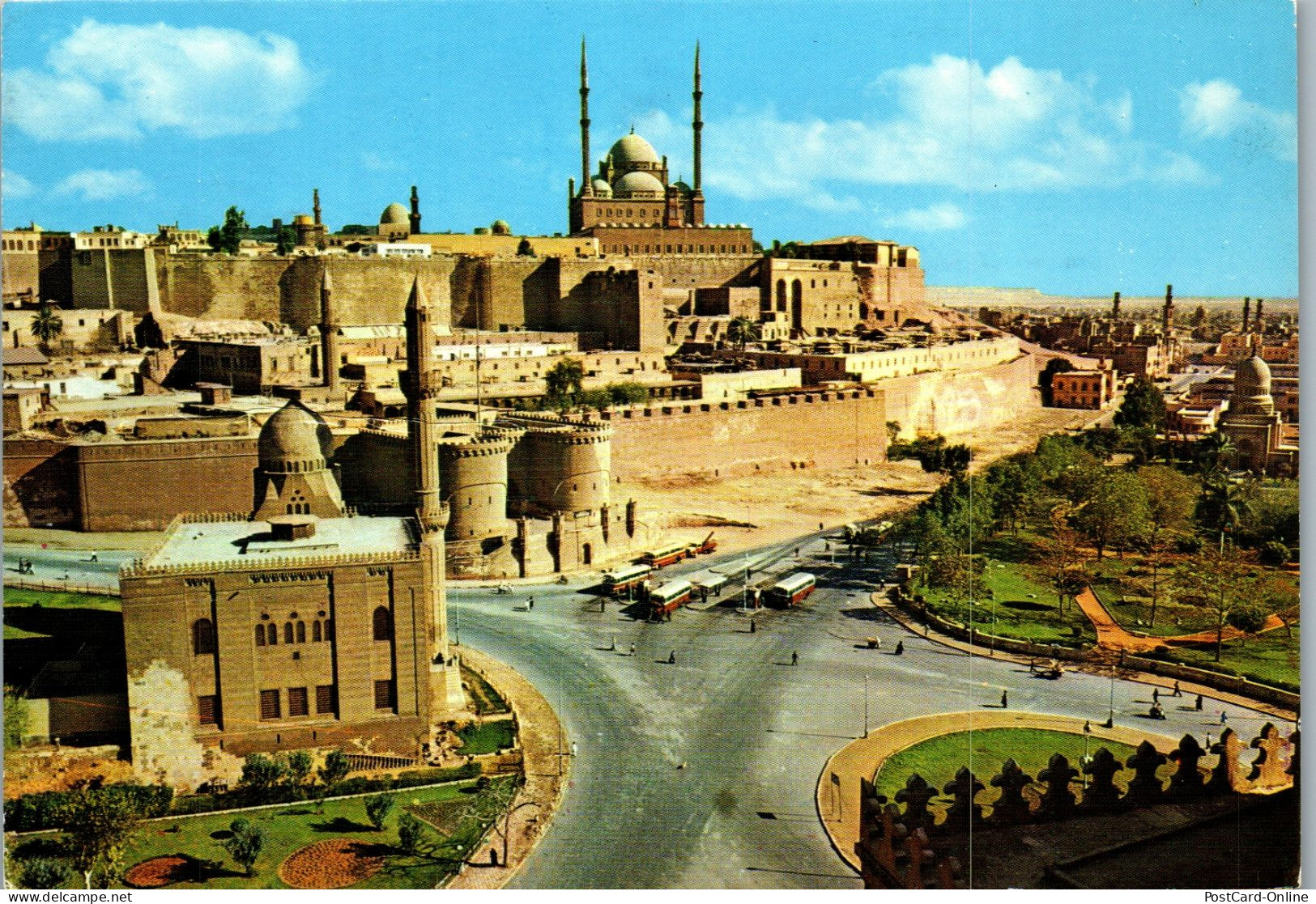 50748 - Ägypten - Kairo , Cairo , The Citadel And Mohamed Aly Mosque - Gelaufen 1975 - Caïro