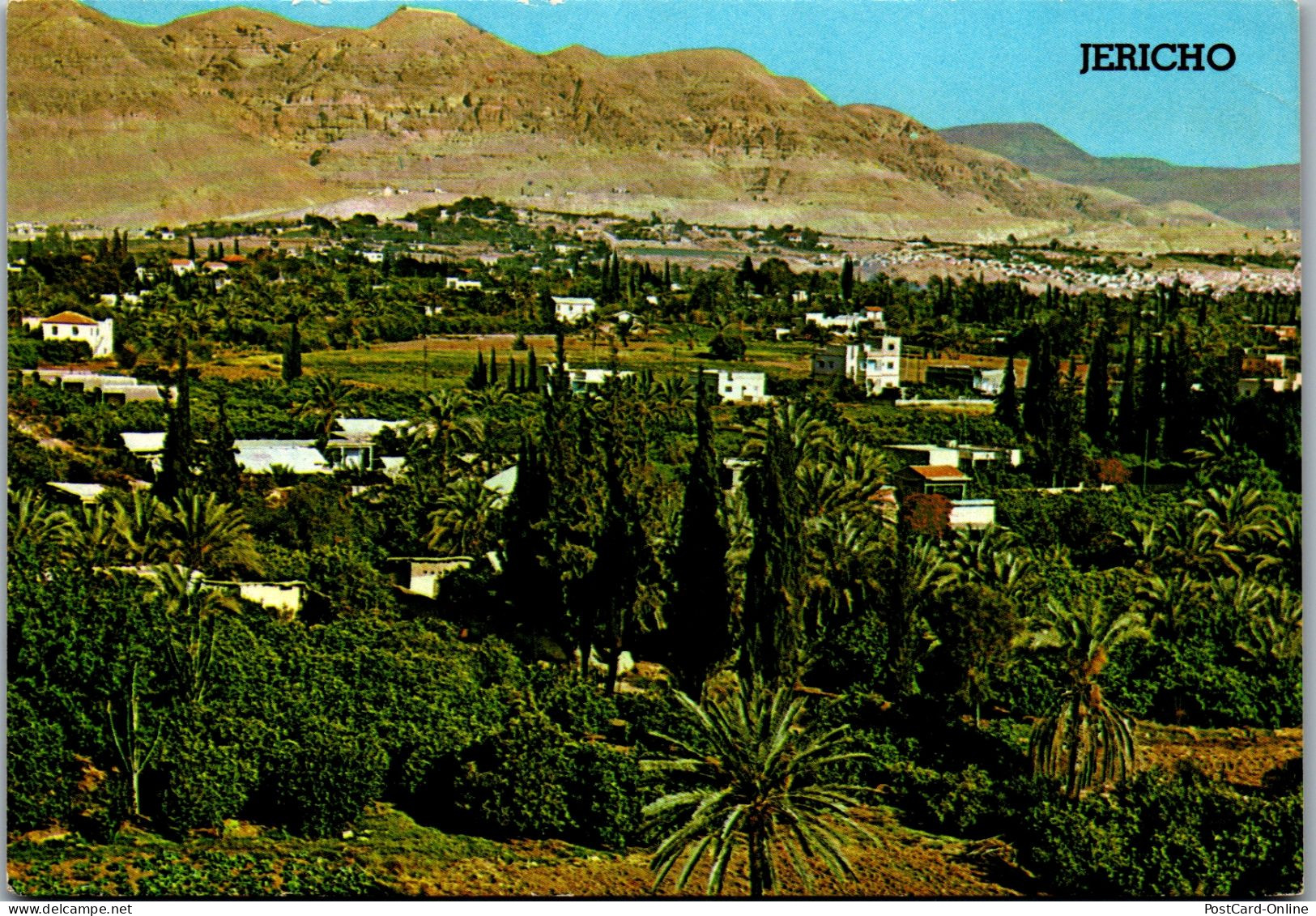 50730 - Westjordanland - Jericho , View - Gelaufen 1983 - Israel