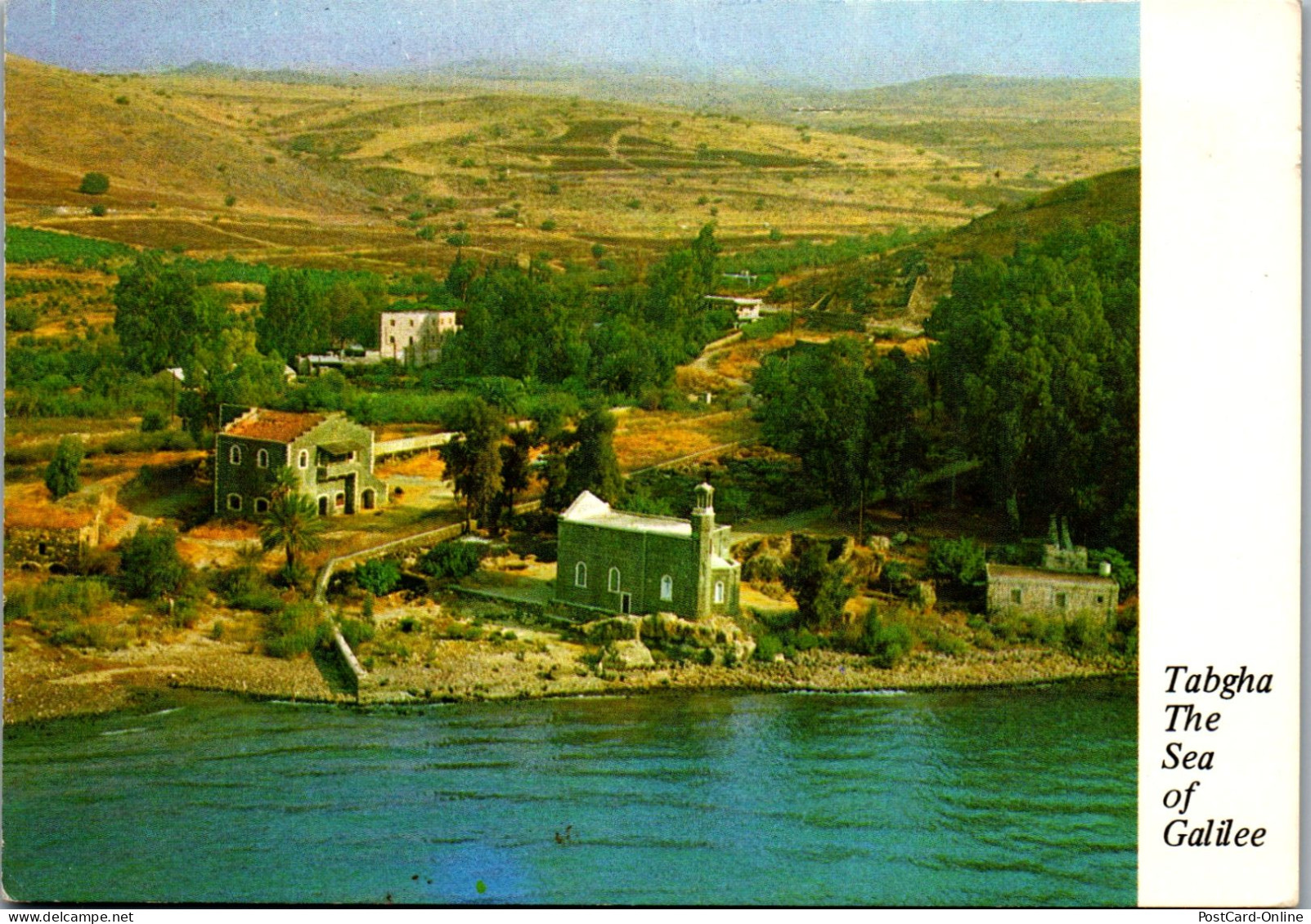 50731 - Israel - Tabgha , Church Of St. Peter's Primacy , Mensa Domini  - Gelaufen  - Israele