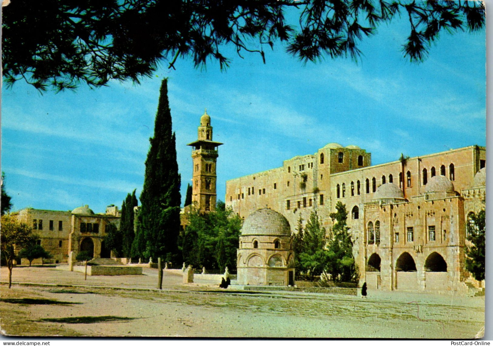 50734 - Israel - Jerusalem , View From Beneath A Tree In The Yard Of The Dome Of The Rock - Gelaufen 1972 - Israele