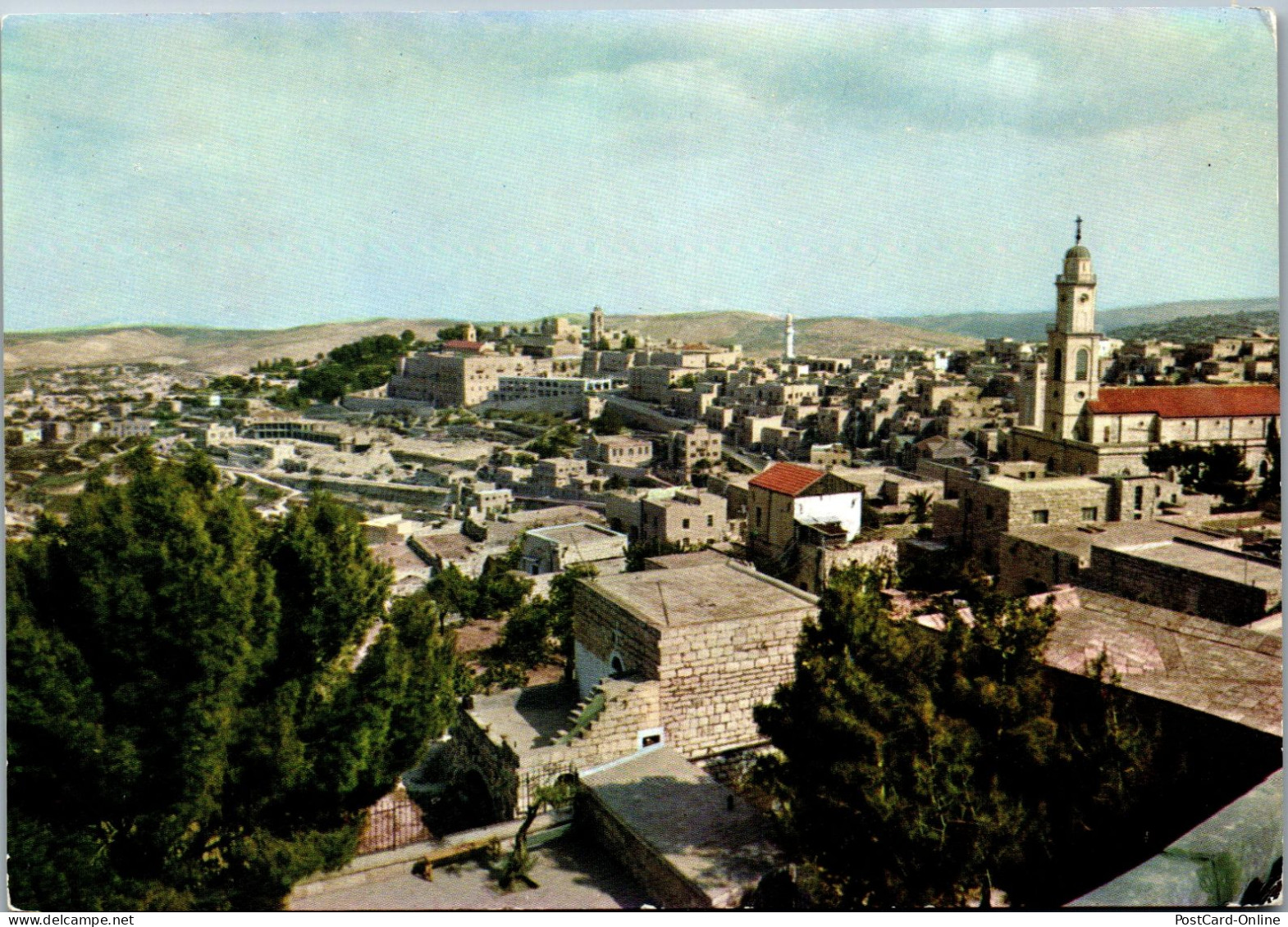 50726 - Westjordanland - Bethlehem , Panorama - Gelaufen  - Israel