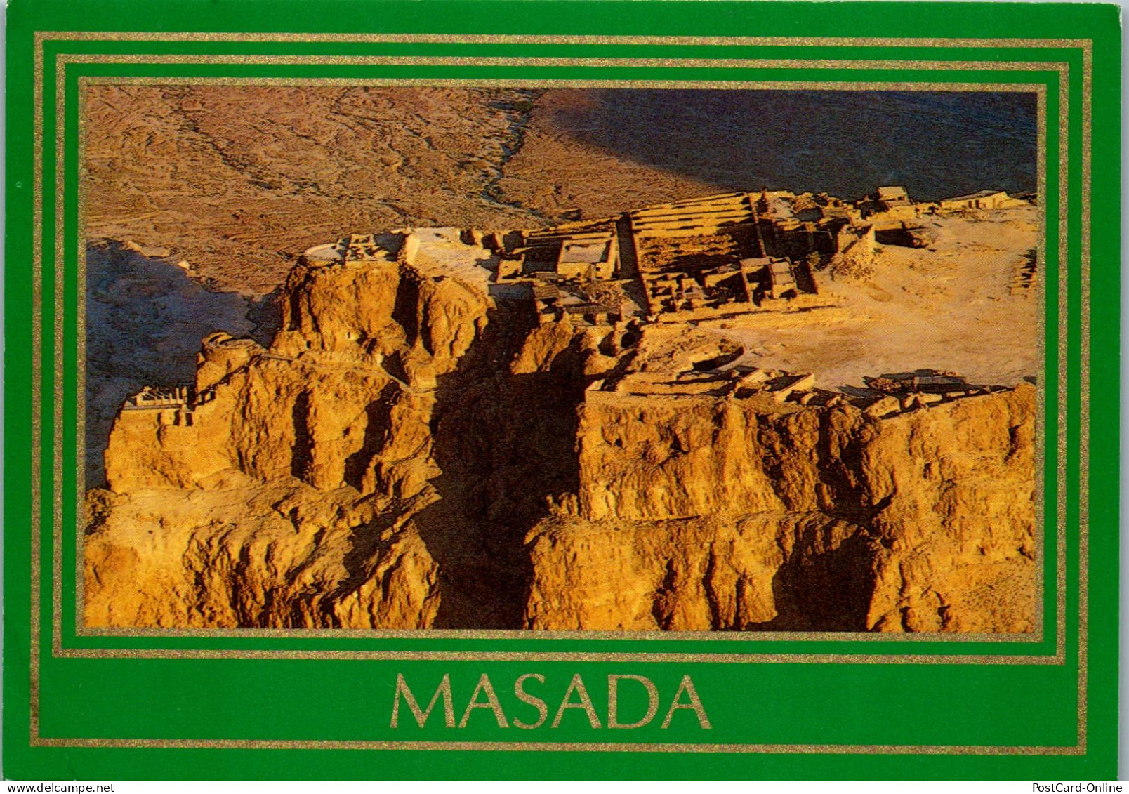 50714 - Israel - Masada , View - Gelaufen 1990 - Israele