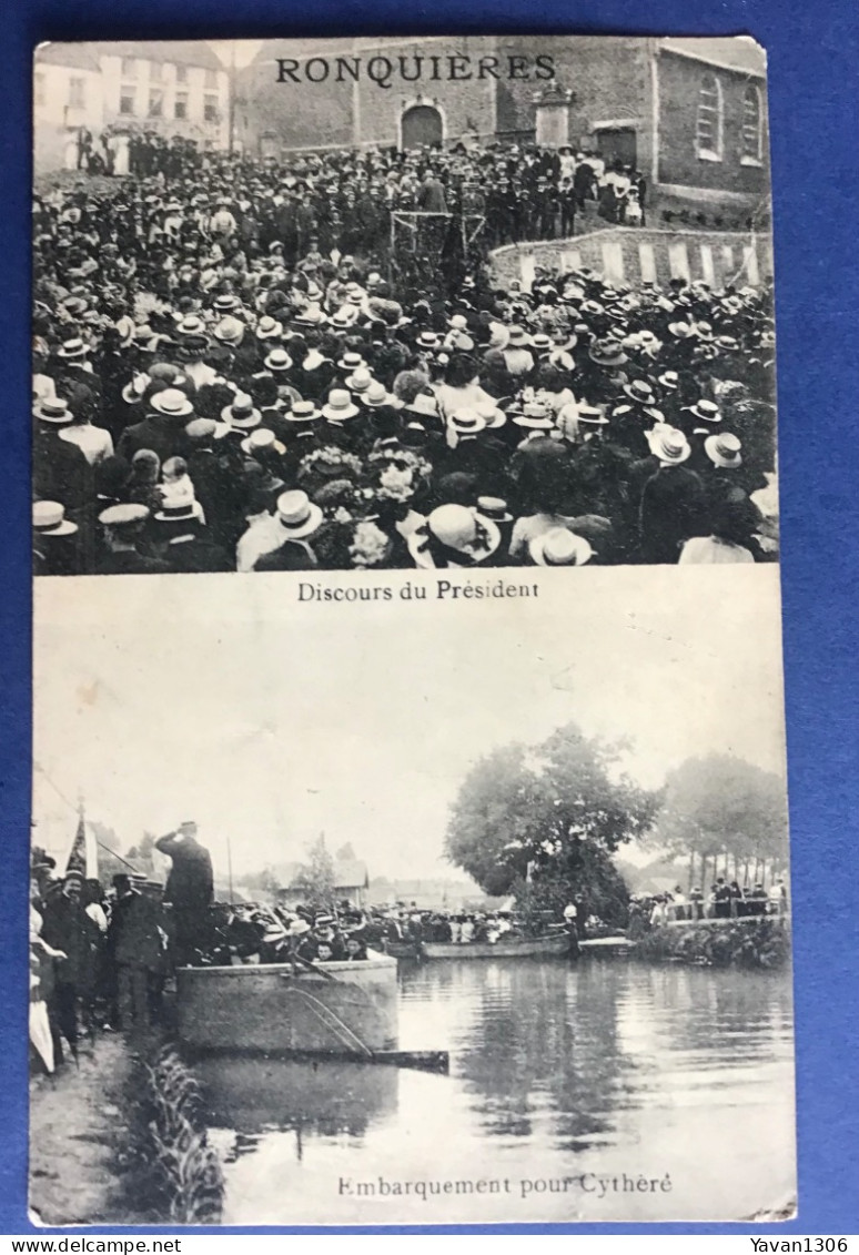 Ronquieres  1912 Goûter Matrimonial Du Dimanche 26 Mai ( Pentecôte) - Braine-le-Comte