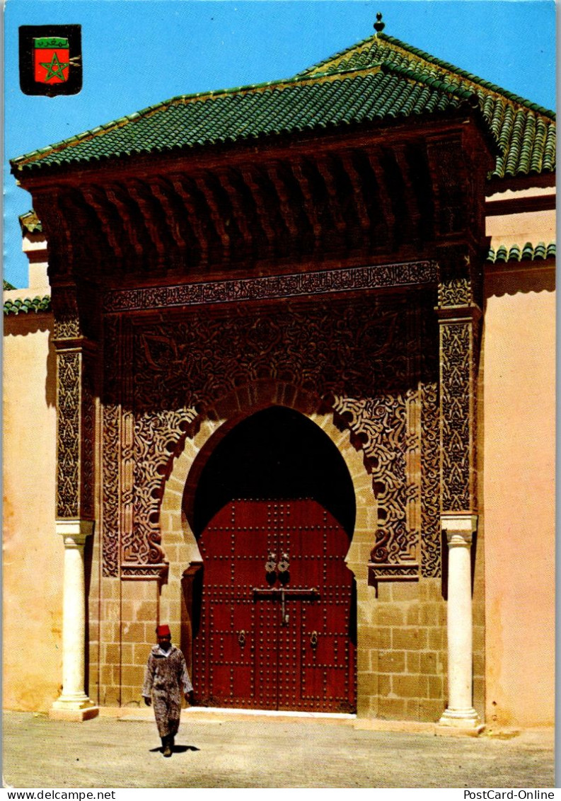 50683 - Marokko - Meknes , Tumba Moulay Ismail , Entrada - Gelaufen 1981 - Meknes