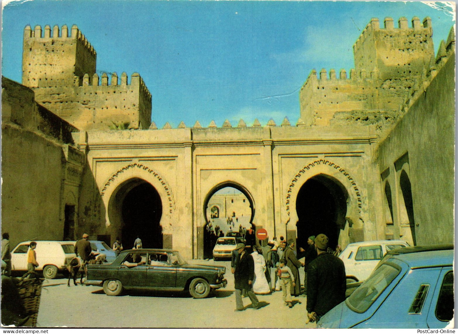 50689 - Marokko - Fes , Bab Dekaken - Gelaufen 1982 - Fez