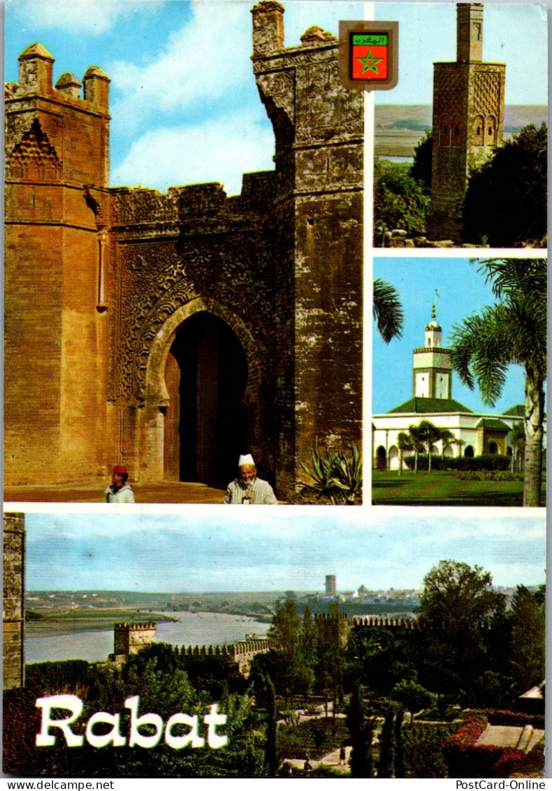 50673 - Marokko - Rabat , Alcazaba De Los Audaias - Gelaufen 1987 - Rabat