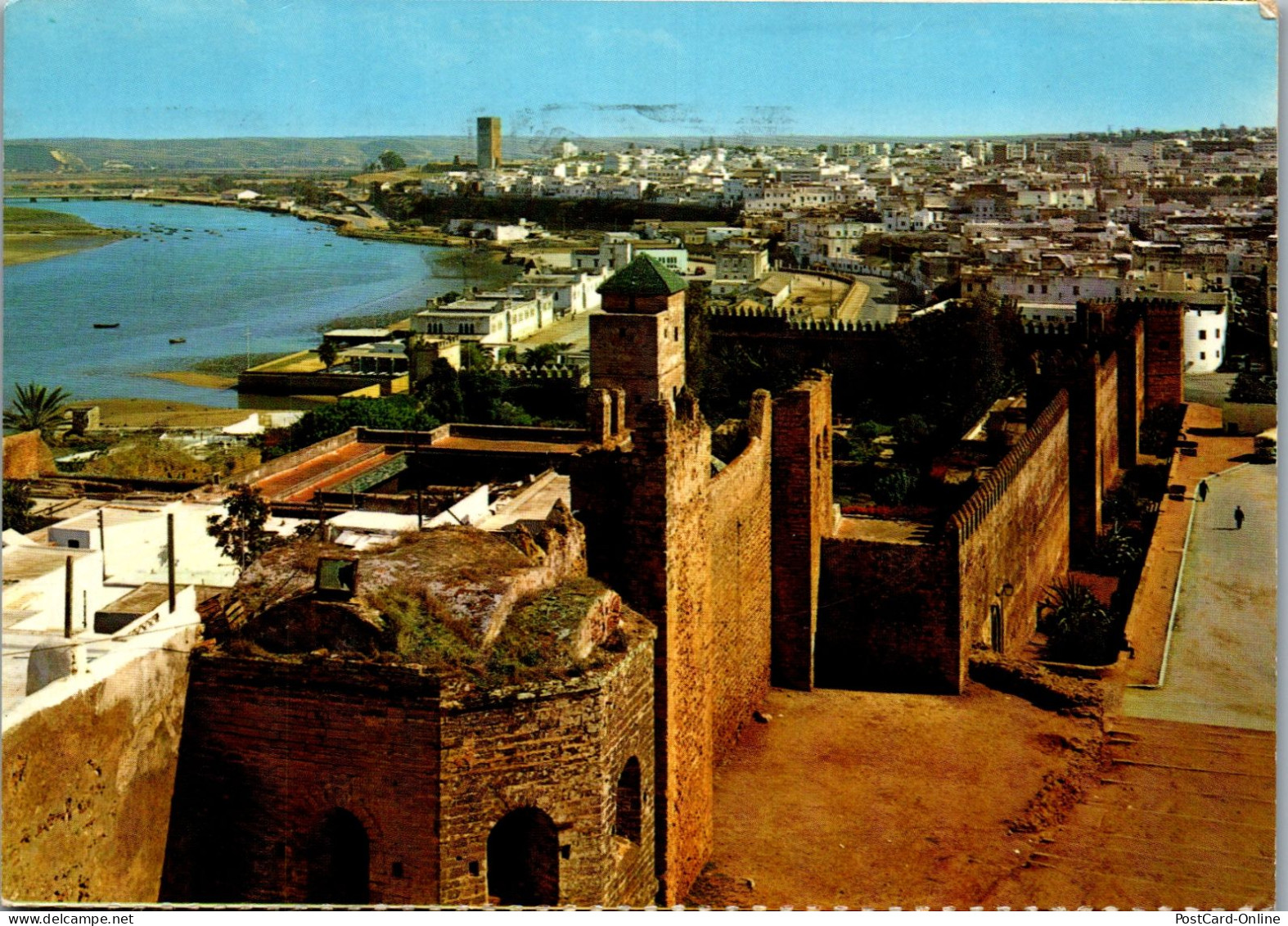 50672 - Marokko - Rabat , Kasbah Oudaia , Bou Regreg - Gelaufen 1982 - Rabat