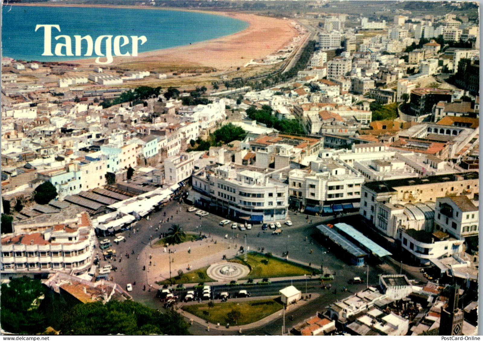 50668 - Marokko - Tanger , Place Du Grand Socco - Gelaufen 1973 - Tanger