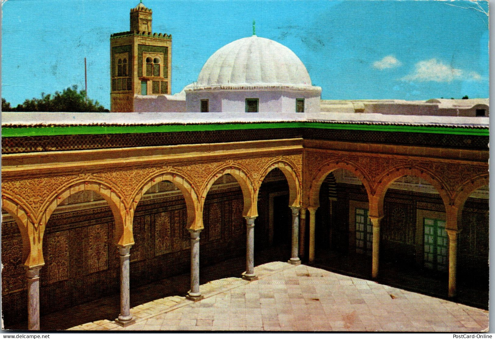 50654 - Tunesien - Kairouan , Mosquee Sidi Sahbi - Gelaufen 1973 - Tunesië