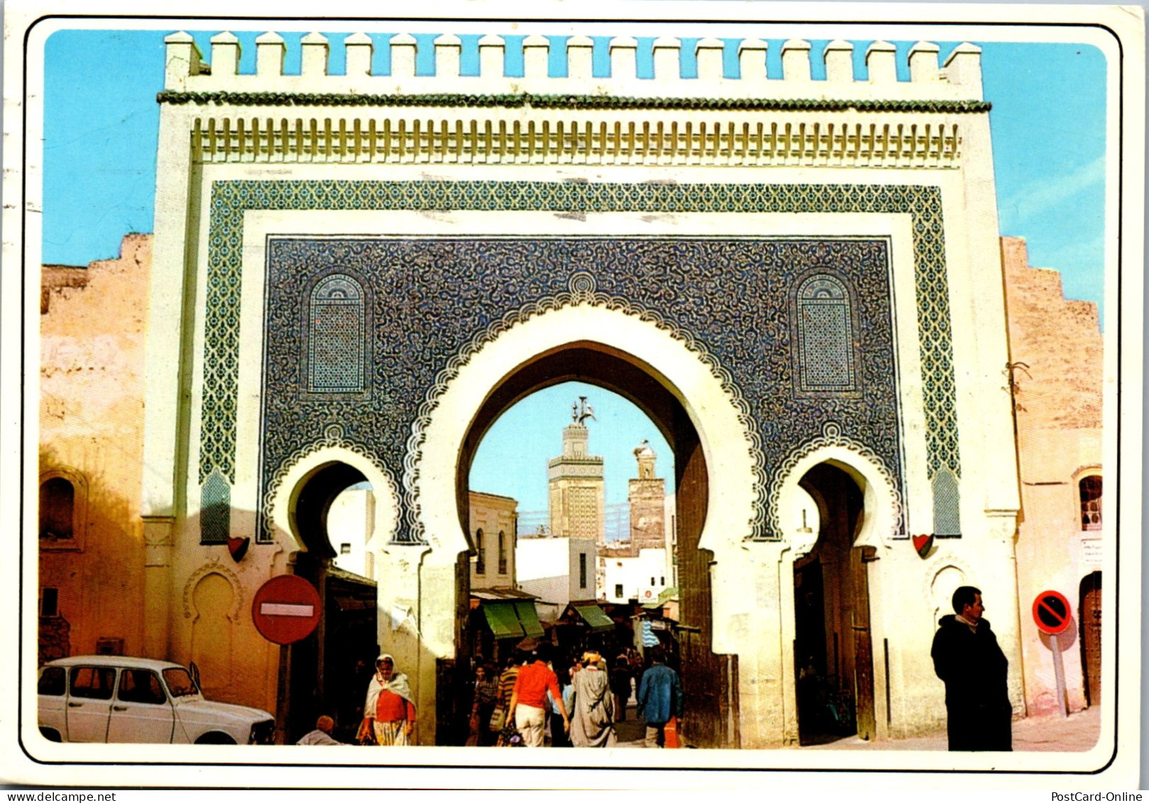 50664 - Marokko - Fes , Fez , Bad Boujeloud - Gelaufen 1989 - Fez