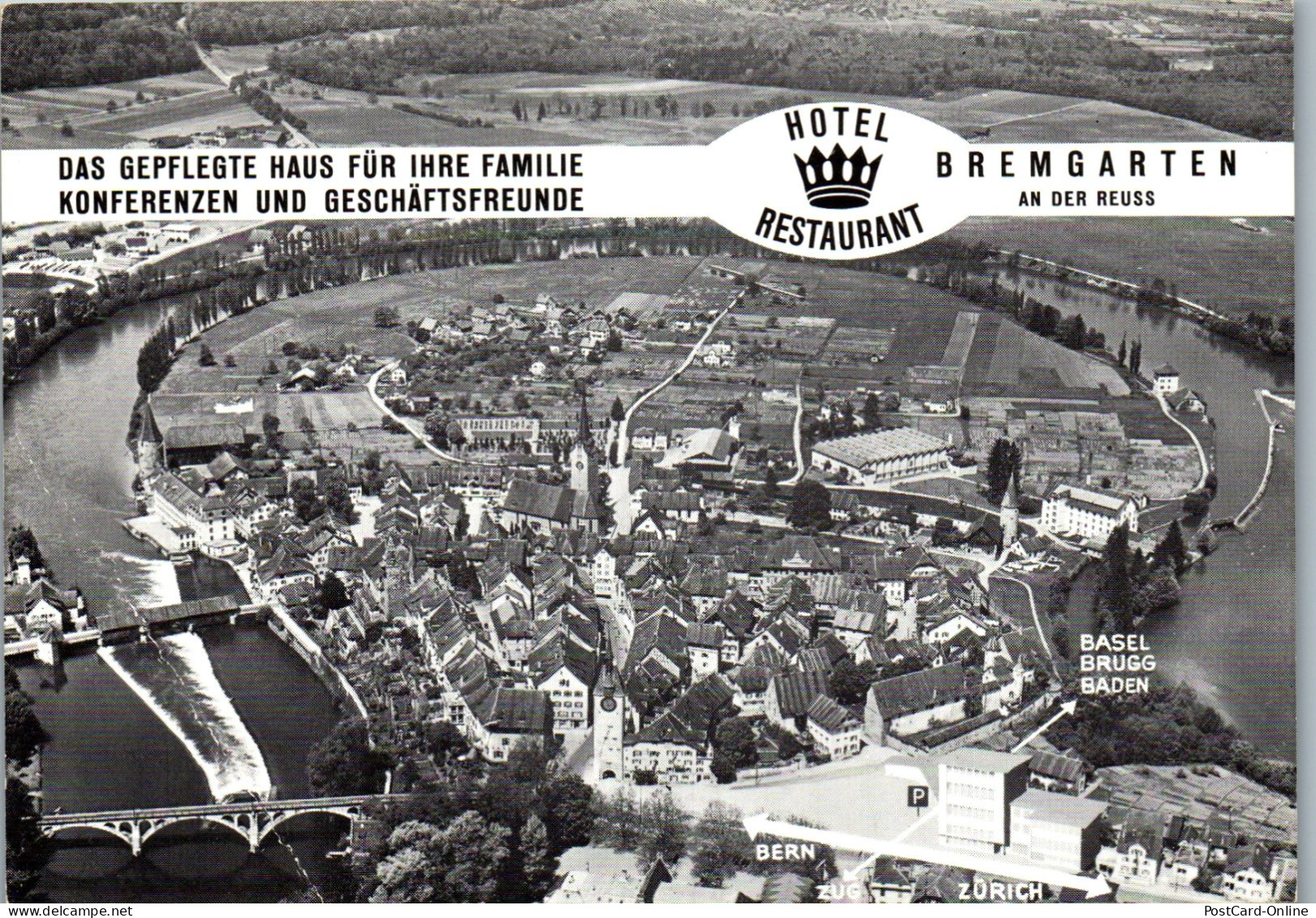 50650 - Schweiz - Bremgarten , An Der Reuss , Panorama - Nicht Gelaufen  - Bremgarten