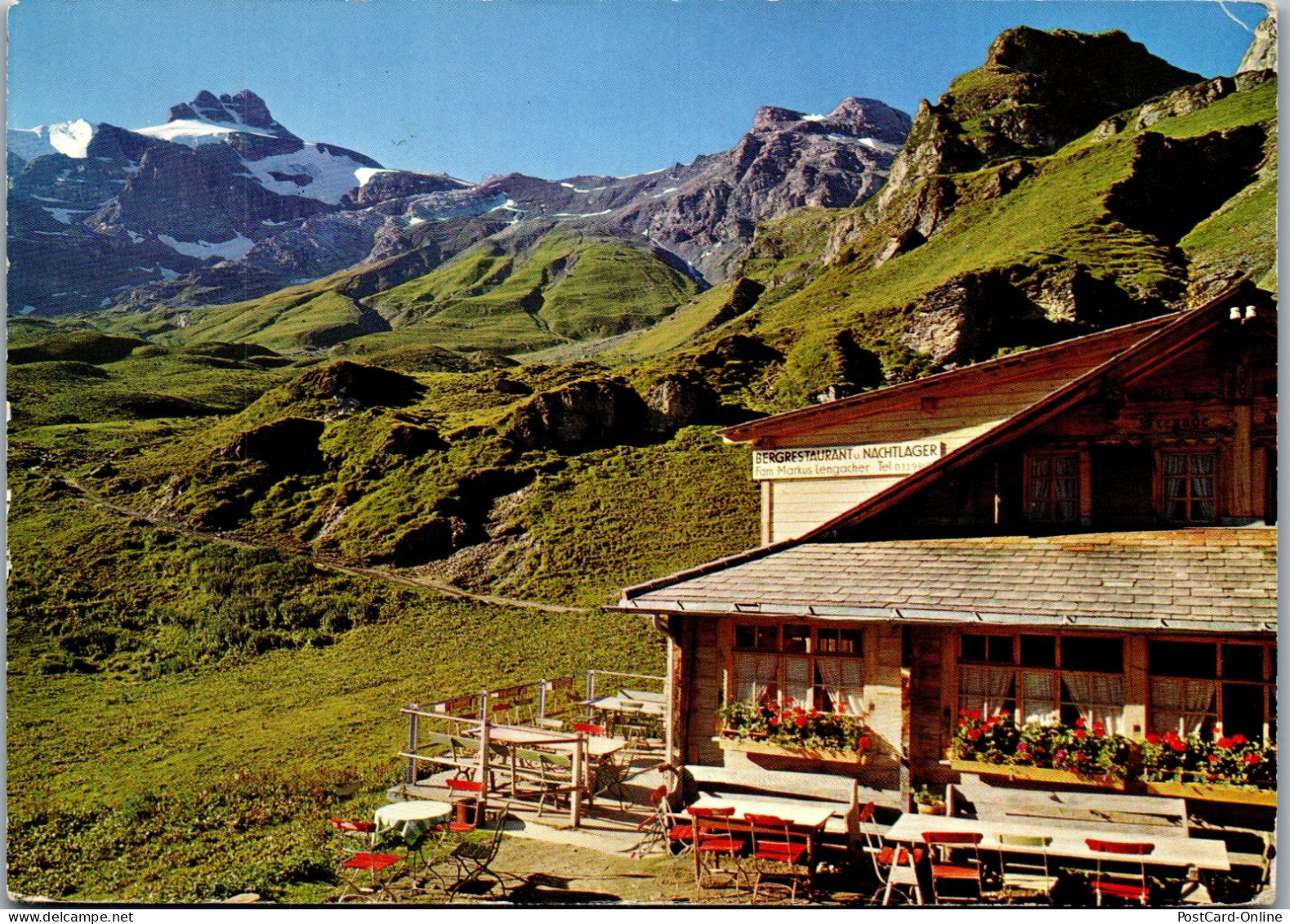 50651 - Schweiz - Bundalp , Berg Restaurant Und Nachtlager - Gelaufen 1967 - Brügg