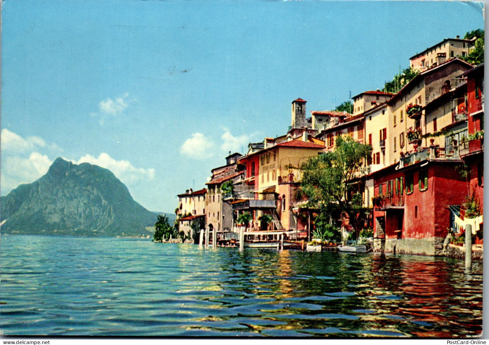 50640 - Schweiz - Gandria , Lugano , San Salvatore - Gelaufen 1962 - Gandria 