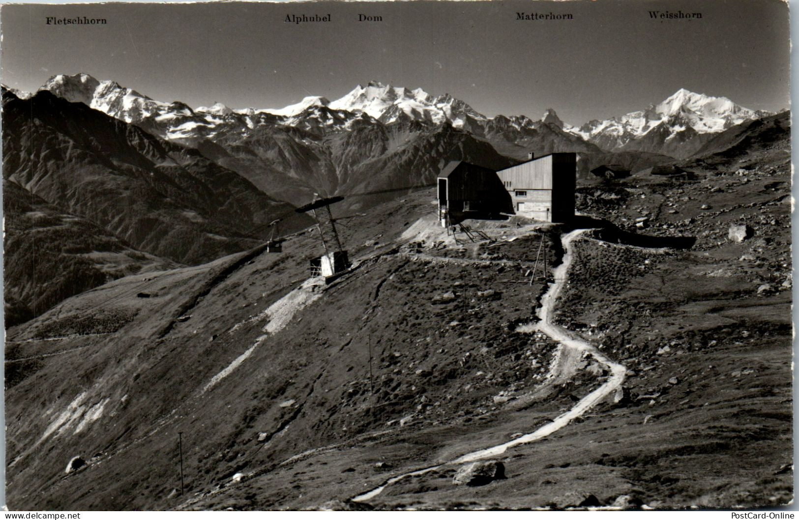 50636 - Schweiz - Eggishorn , Seilbahn Fiesch - Eggishorn , Kühbodenalp - Nicht Gelaufen  - Fiesch