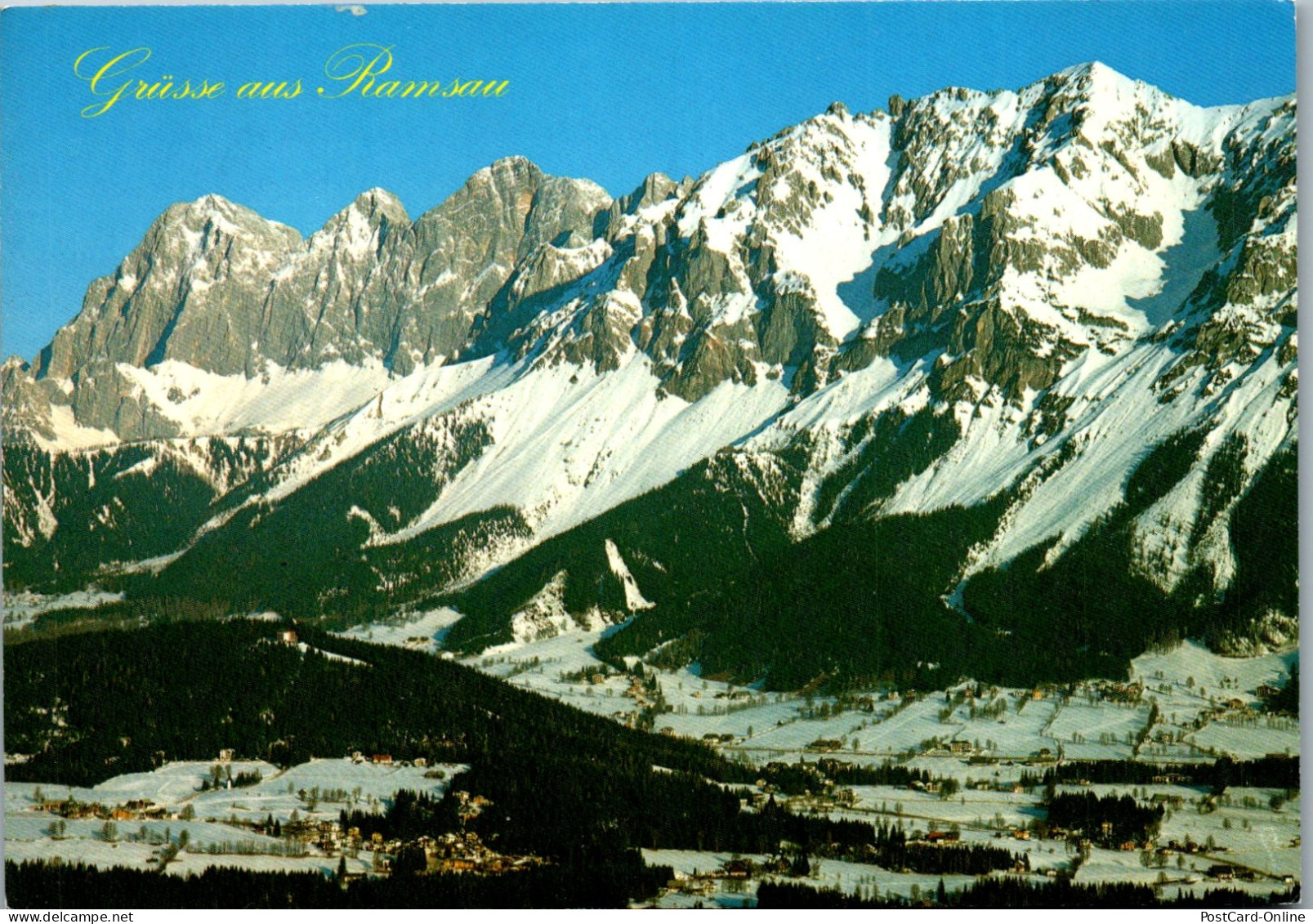 50630 - Steiermark - Ramsau , Dachstein , Panorama - Gelaufen 1982 - Ramsau Am Dachstein