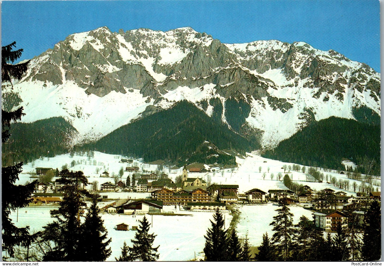 50629 - Steiermark - Ramsau , Gegen Die Scheichenspitze - Gelaufen 1981 - Ramsau Am Dachstein