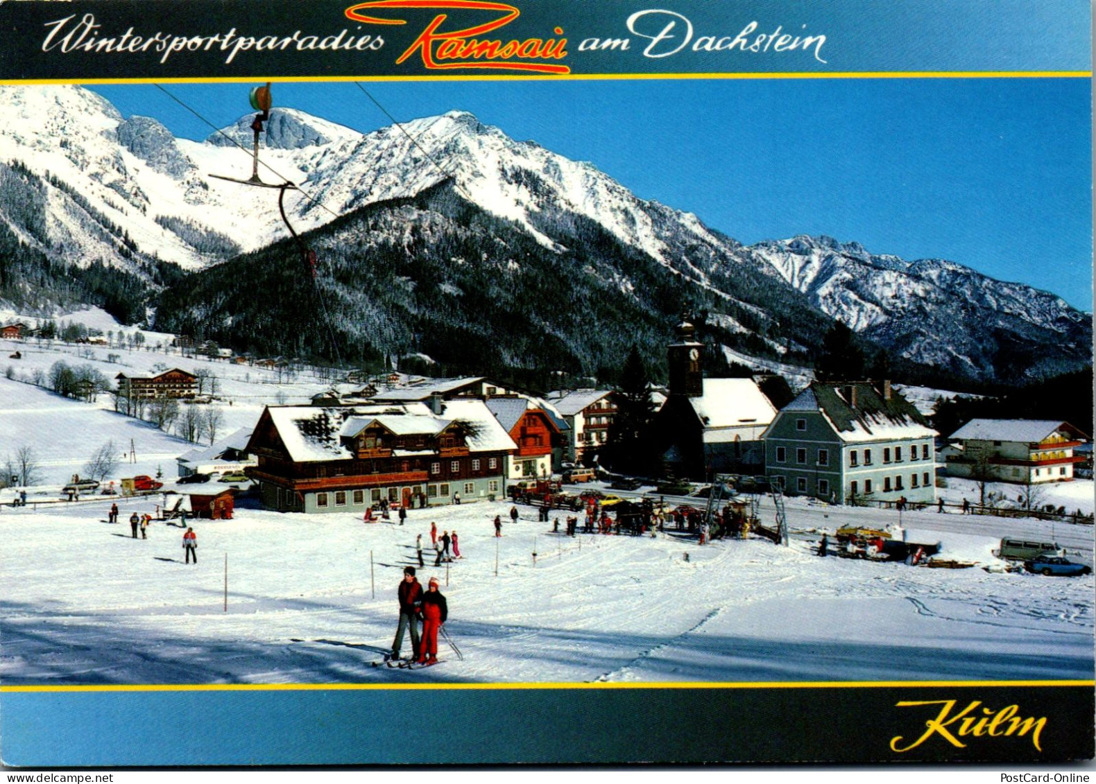 50605 - Steiermark - Ramsau , Am Dachstein , St. Ruprecht Am Kulm - Gelaufen  - Ramsau Am Dachstein