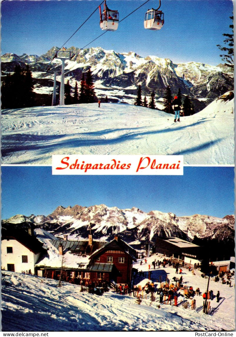 50591 - Steiermark - Schladming , Planai , Seilbahn , Schladminger Hütte - Gelaufen  - Schladming