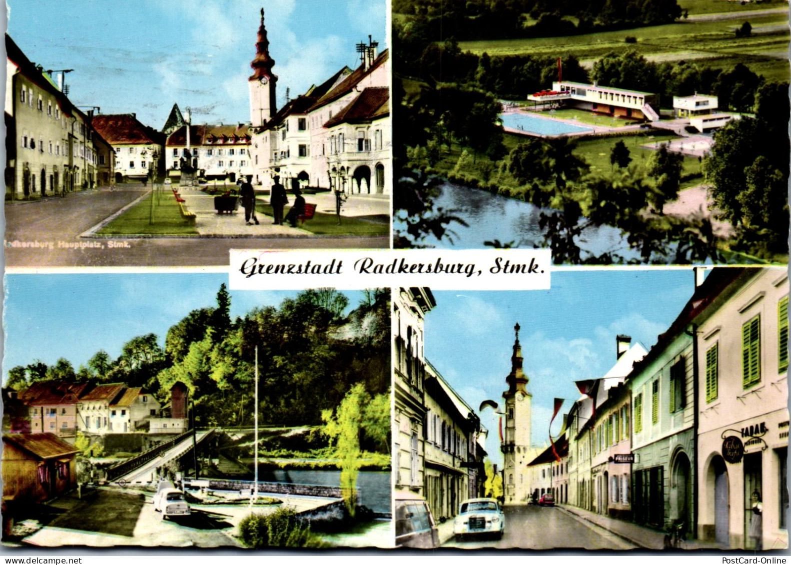 50602 - Steiermark - Bad Radkersburg , Mehrbildkarte - Gelaufen 1966 - Bad Radkersburg