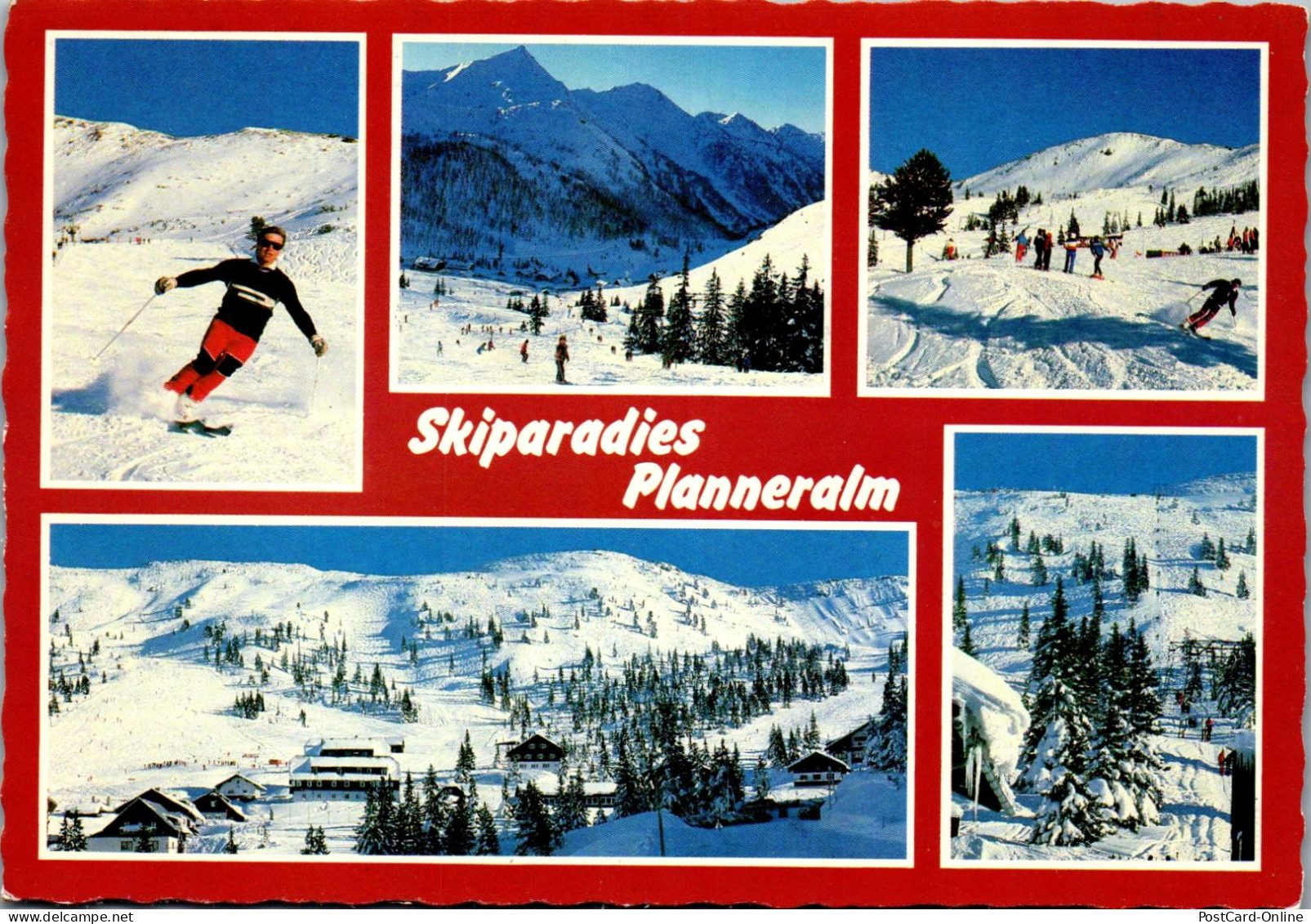 50595 - Steiermark - Donnersbach , Planneralm , Mehrbildkarte - Gelaufen 1982 - Donnersbach (Tal)