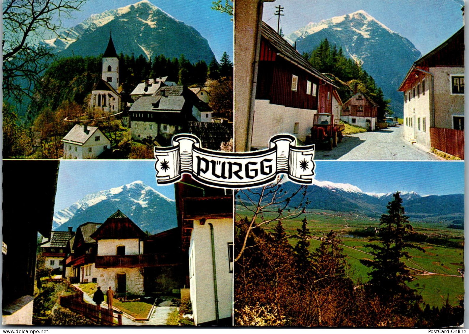 50597 - Steiermark - Pürgg , Mehrbildkarte - Gelaufen 1975 - Liezen