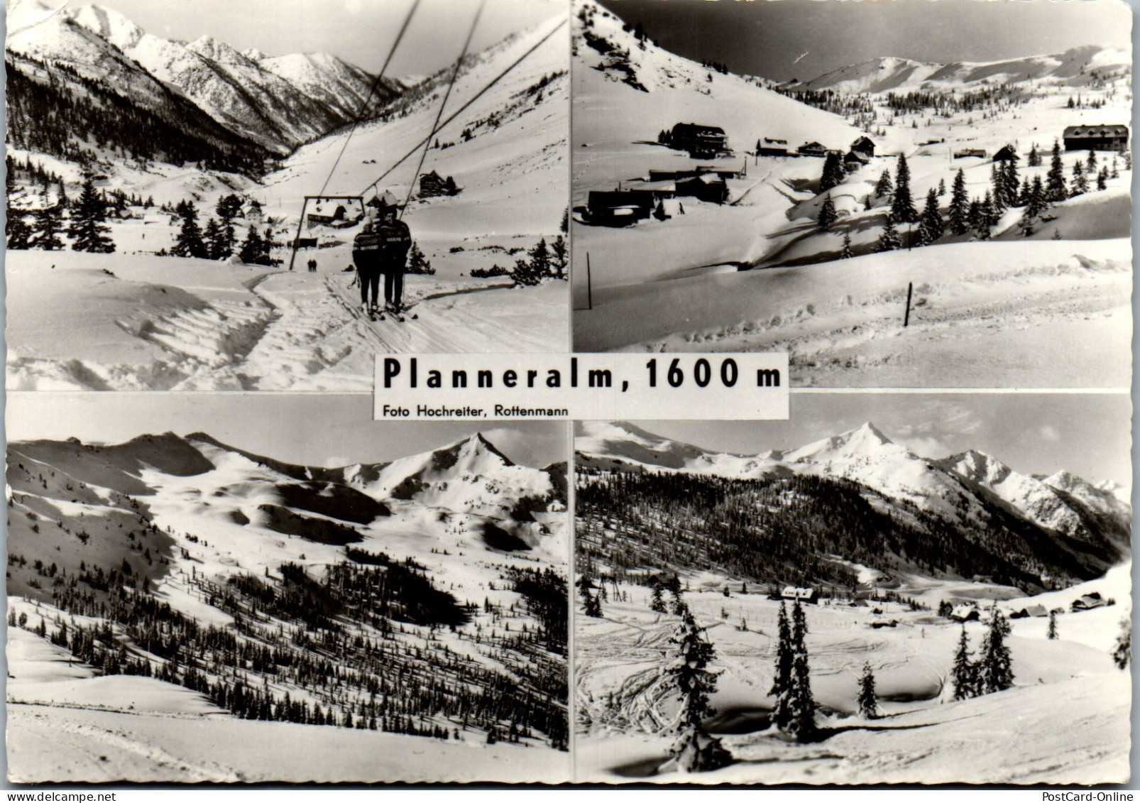 50593 - Steiermark - Donnersbach , Planneralm , Mehrbildkarte - Gelaufen  - Donnersbach (Tal)