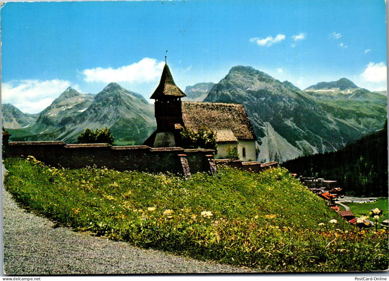 50539 - Schweiz - Arosa , Bergkirchli - Gelaufen 1974 - Arosa