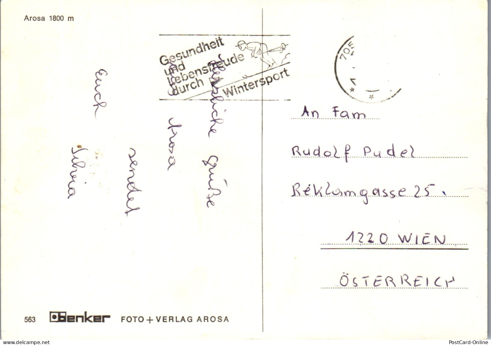 50537 - Schweiz - Arosa , Mehrbildkarte - Gelaufen  - Arosa