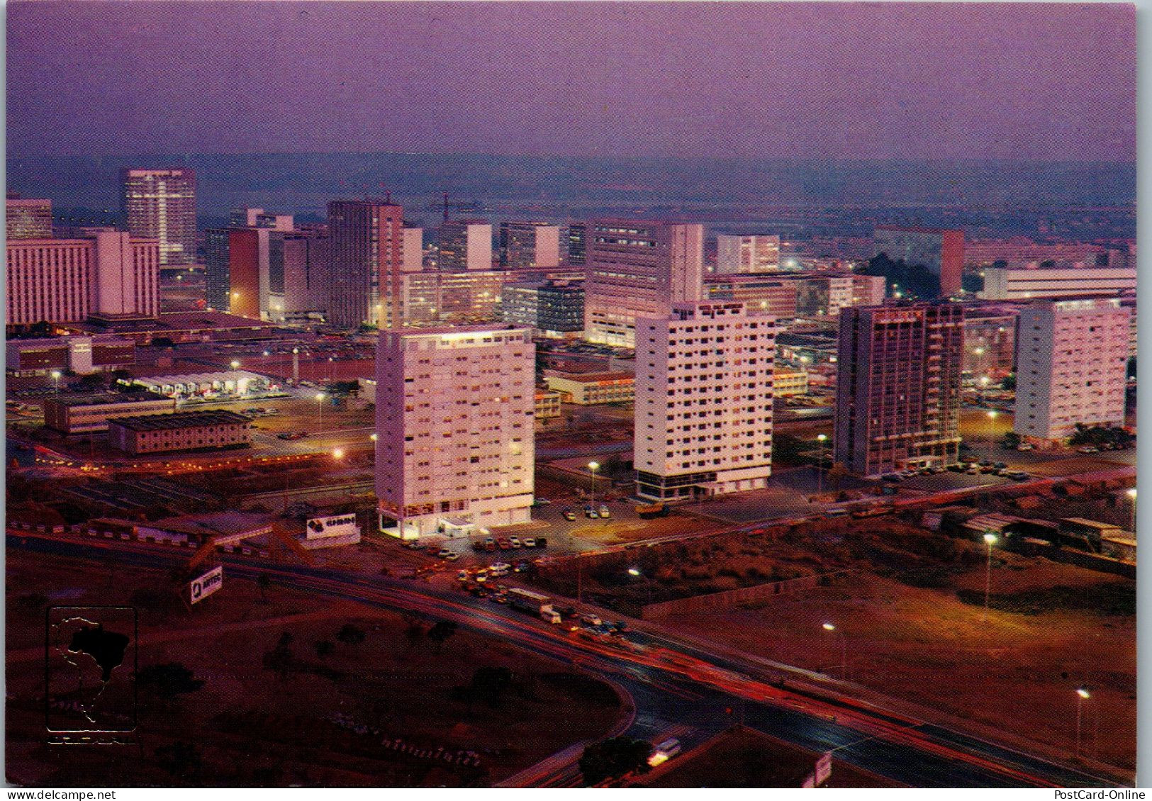 50504 - Brasilien - Brasilia , Hotel Sector , Setor - Gelaufen 1976 - Brasilia