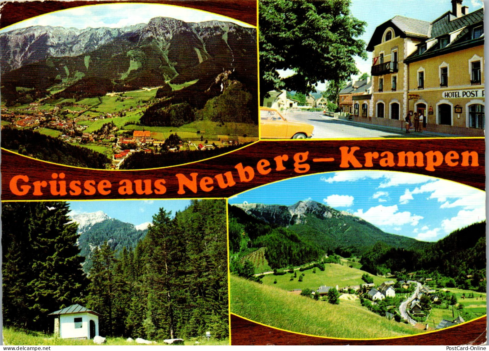 50512 - Steiermark - Neuberg , Krampen , Mehrbildkarte - Gelaufen 1979 - Mürzzuschlag