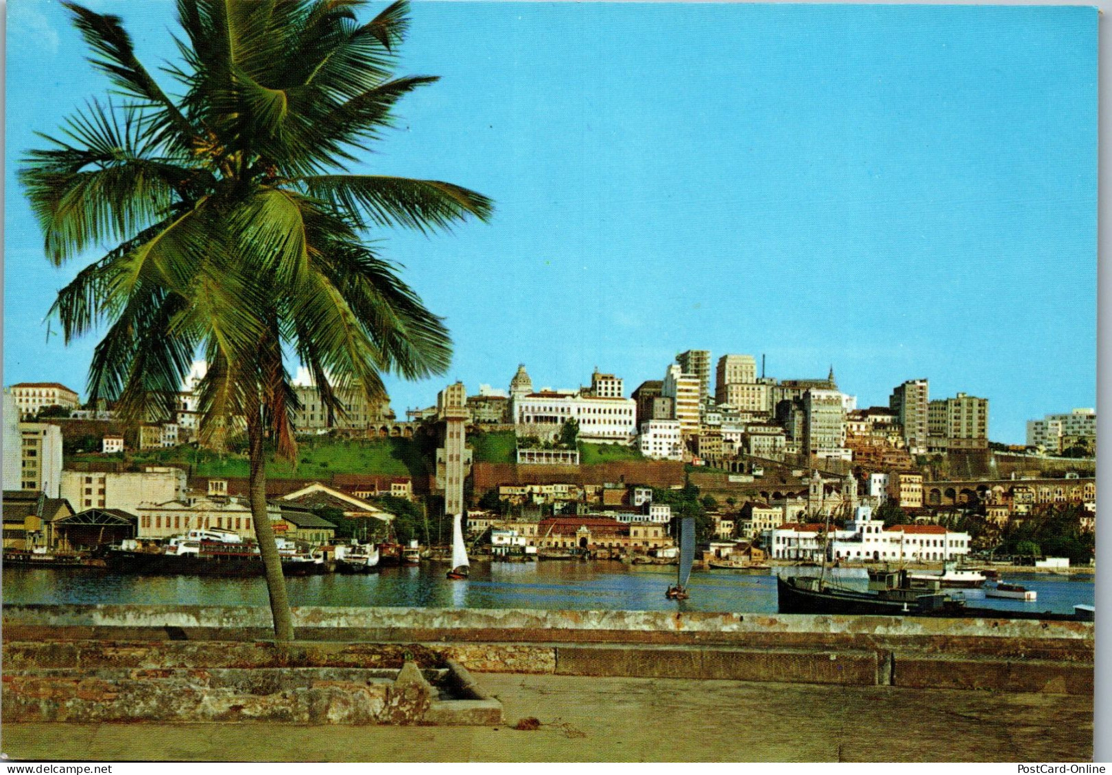 50506 - Brasilien - Salvador , Bahia , Panorama - Gelaufen 1972 - Salvador De Bahia