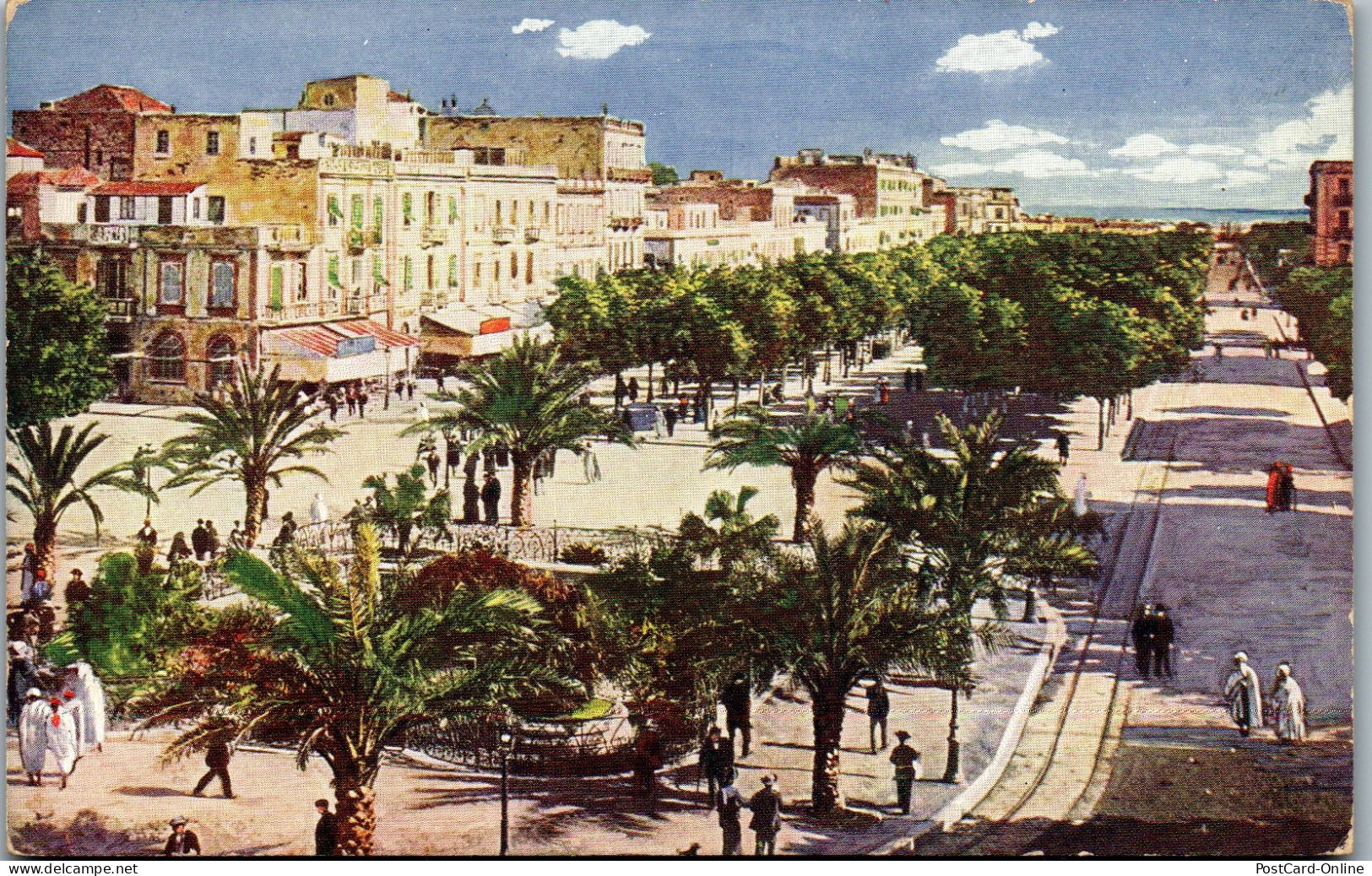 50466 - Tunesien - Tunis , Avenue De La Marine - Nicht Gelaufen  - Tunesien