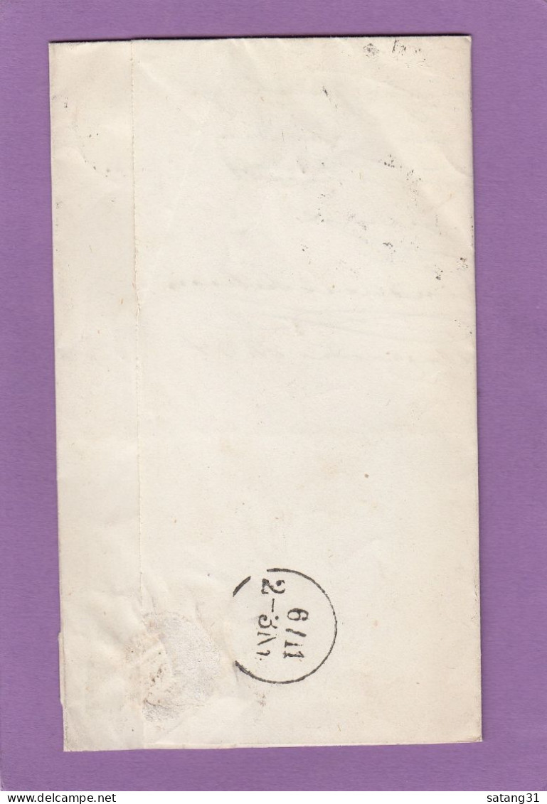 BRIEF MIT STEMPEL "BERLIN P.E. NO 23" ,1889. - Briefe U. Dokumente