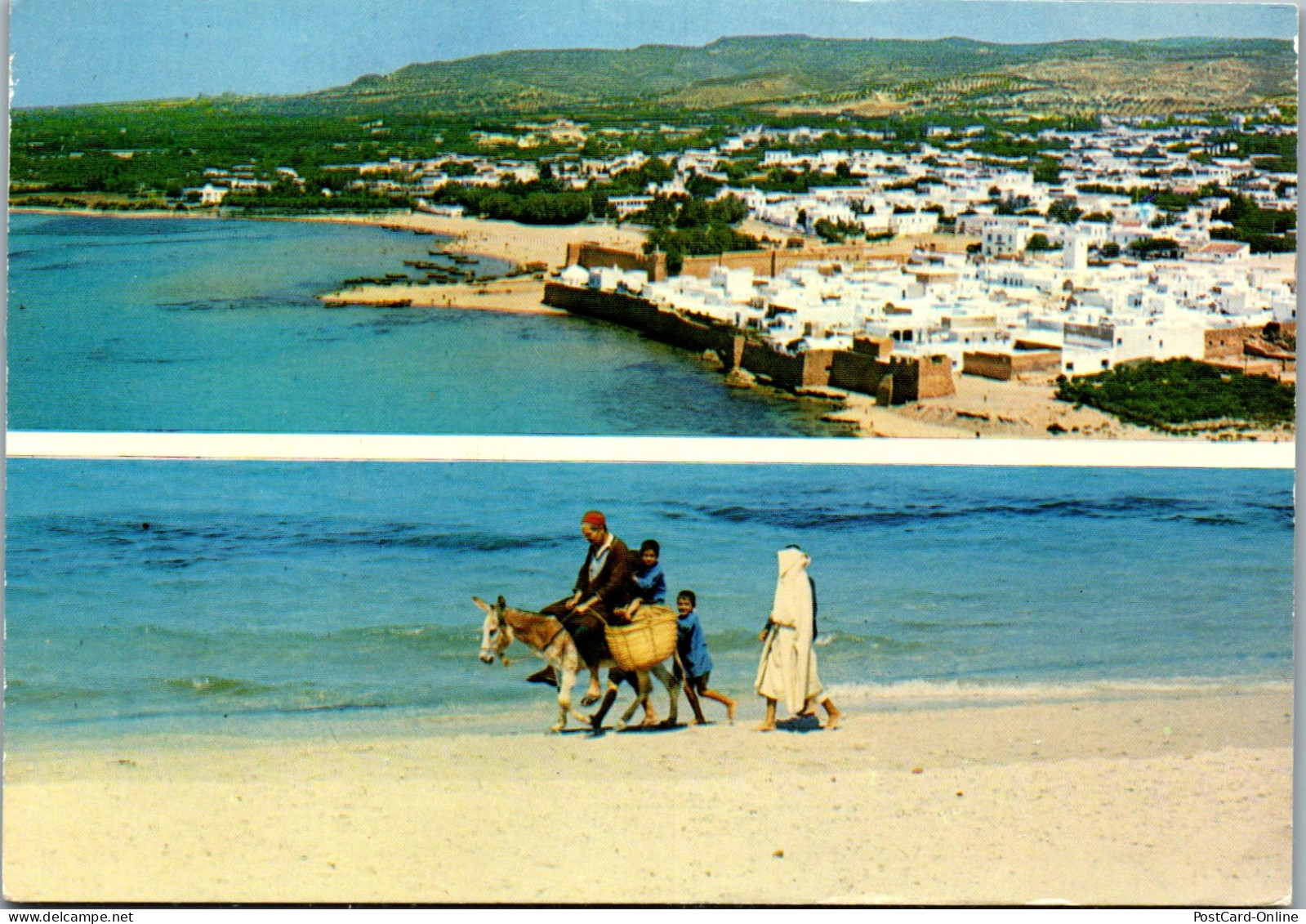 50433 - Tunesien - Hammamet , Panorama - Gelaufen 1975 - Tunisie