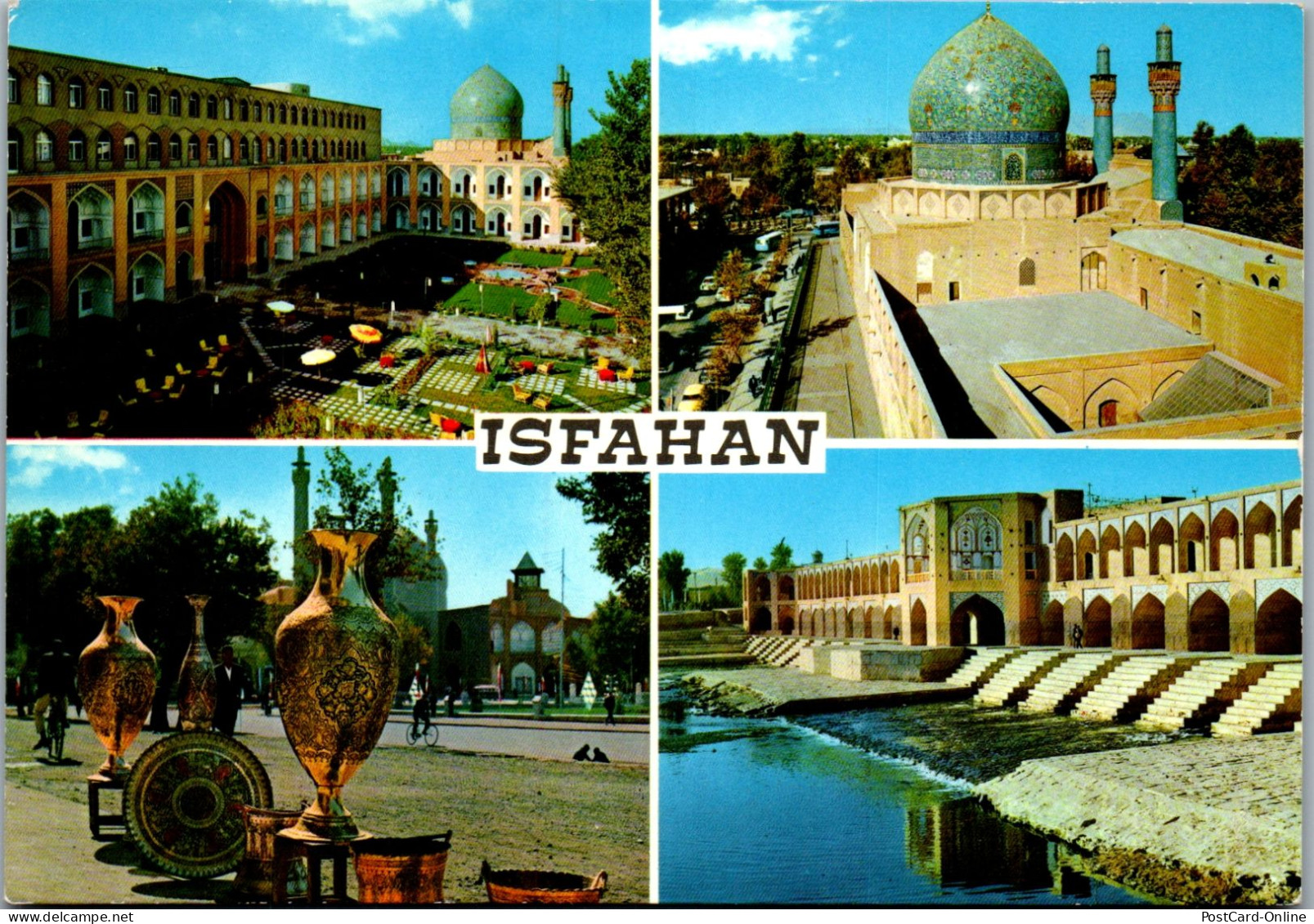 50408 - Iran - Isfahan , Mehrbildkarte - Nicht Gelaufen  - Irán