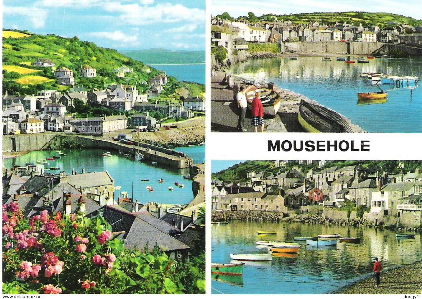 SCENES FROM  MOUSEHOLE, CORNWALL, ENGLAND. UNUSED POSTCARD Ms4 - Other & Unclassified