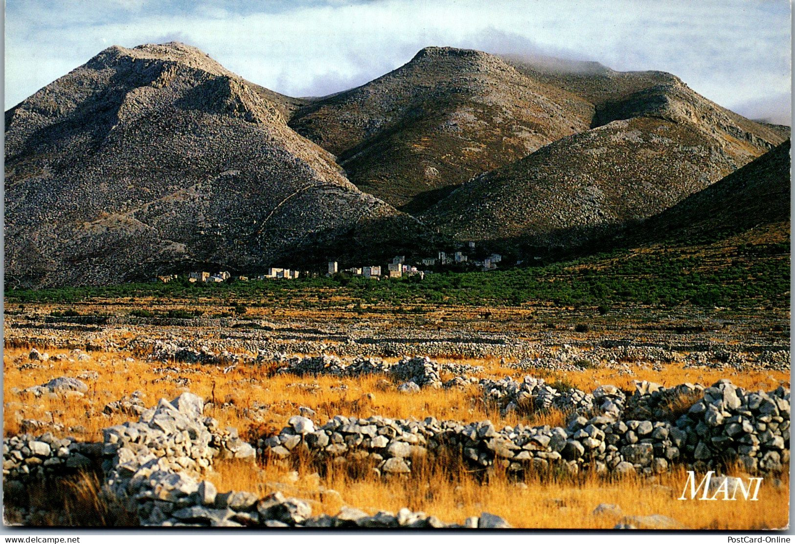 51248 - Griechenland - Mani , Panorama , View - Gelaufen  - Griekenland