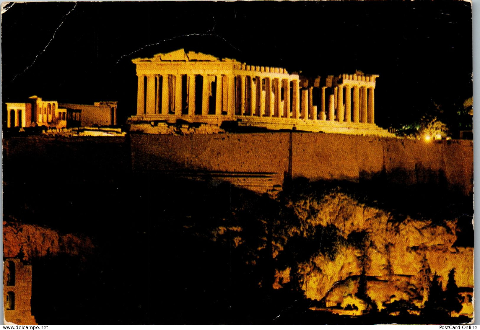 51229 - Griechenland - Athen , Athens , Acropolis , Akropolis - Gelaufen 1991 - Griekenland