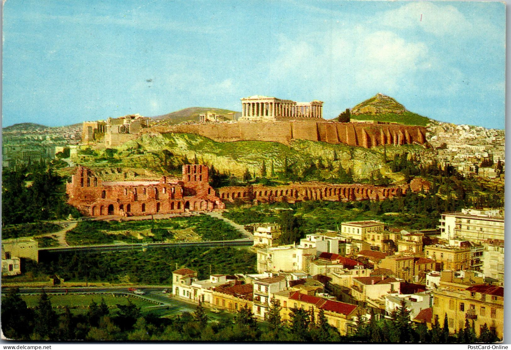 51226 - Griechenland - Athen , Athens , Acropolis , Akropolis - Gelaufen  - Griekenland