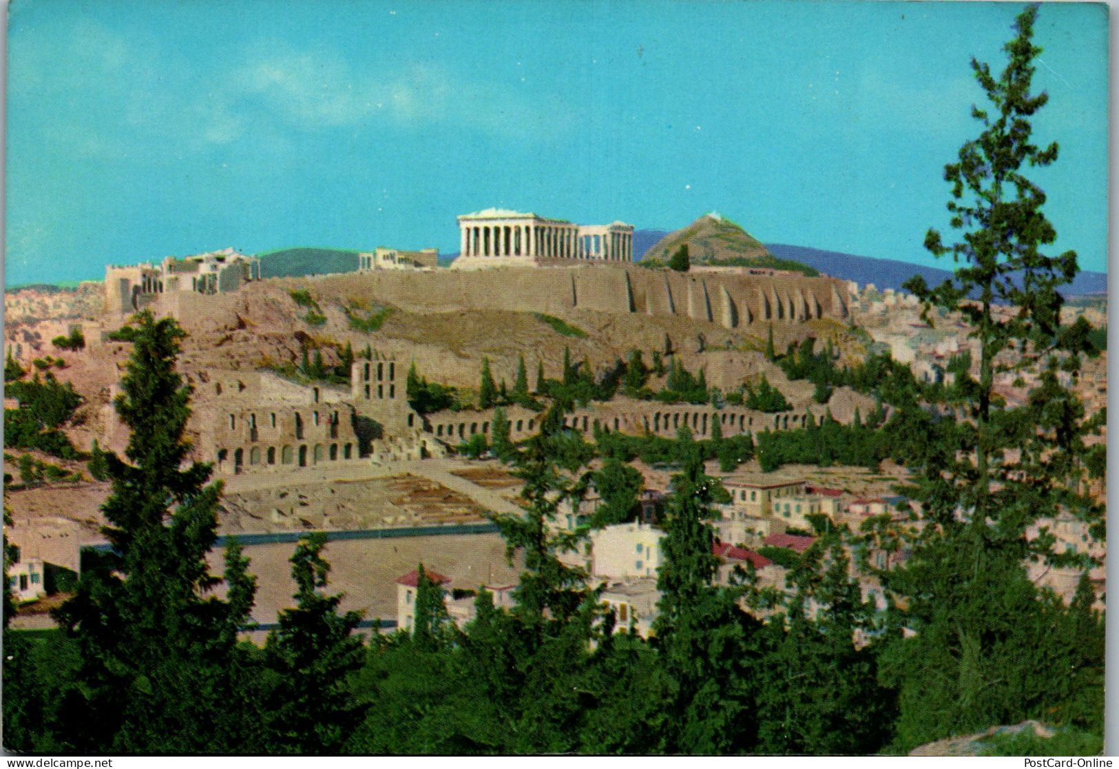 51227 - Griechenland - Athen , Athens , Acropolis , Akropolis - Gelaufen 1965 - Griechenland