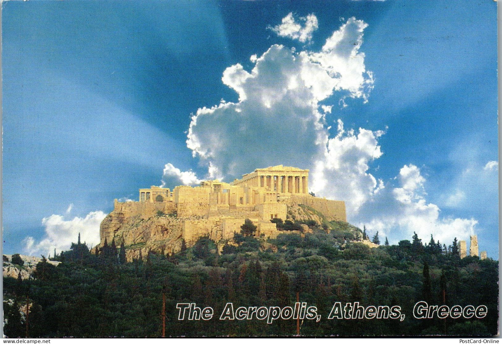 51222 - Griechenland - Athen , Athens , The Acropolis , Akropolis - Gelaufen 1996 - Griechenland