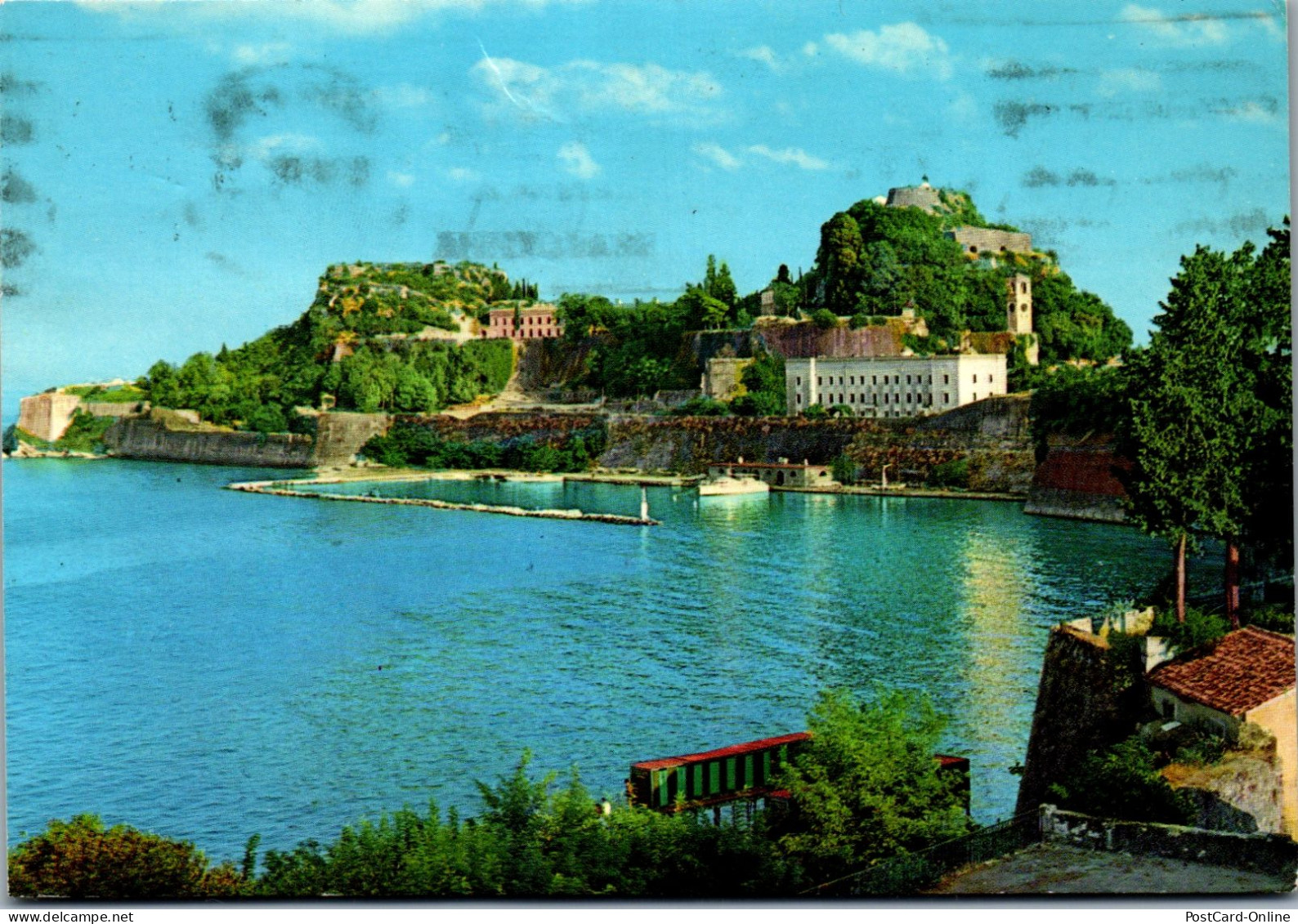 51215 - Griechenland - Corfu , Korfu , Chateau , Schloss - Gelaufen  - Griechenland