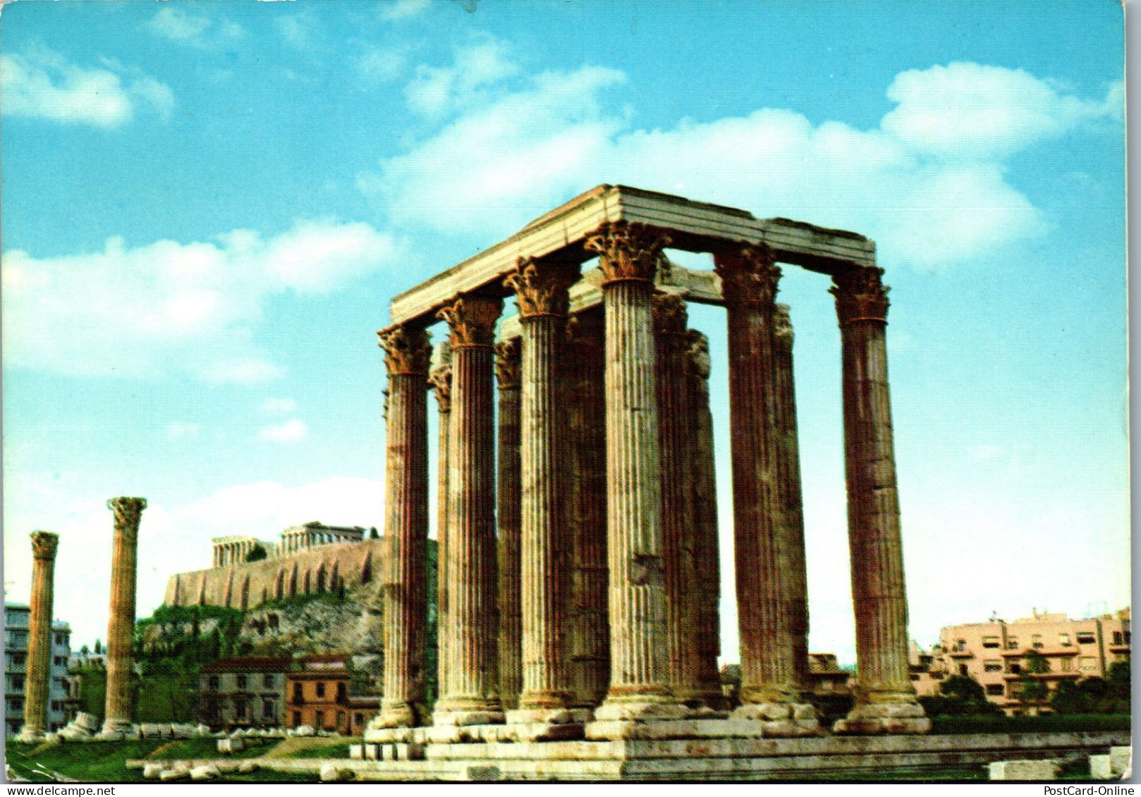 51201 - Griechenland - Athen , Athene , The Temple Of Olympian Jupiter - Gelaufen 1963 - Grèce